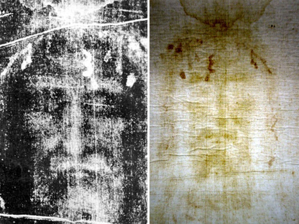 Shroud of Turin goes back on display in Italian city's Cathedral, but does it show the face of Jesus Christ, or is it a medieval hoax?