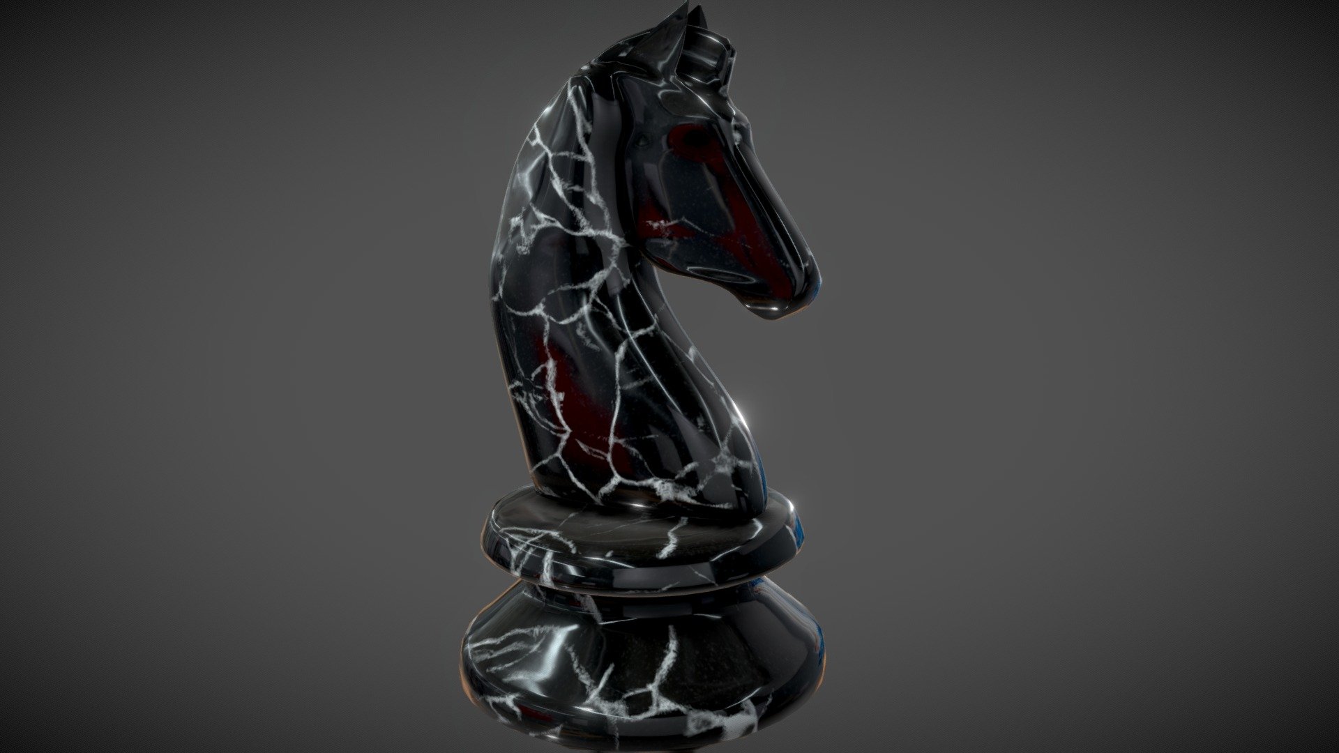 Chess Piece: Knight (Horse) Free 3D model by Tenebrius [dd5c780]