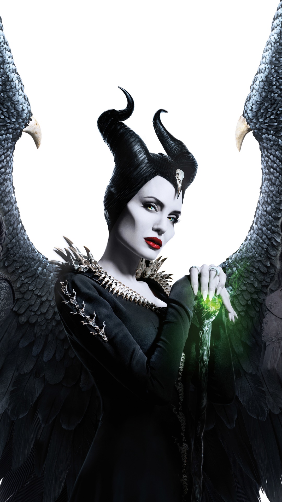 Wallpaper / Movie Maleficent: Mistress of Evil Phone Wallpaper, Maleficent, Angelina Jolie, 1080x1920 free download