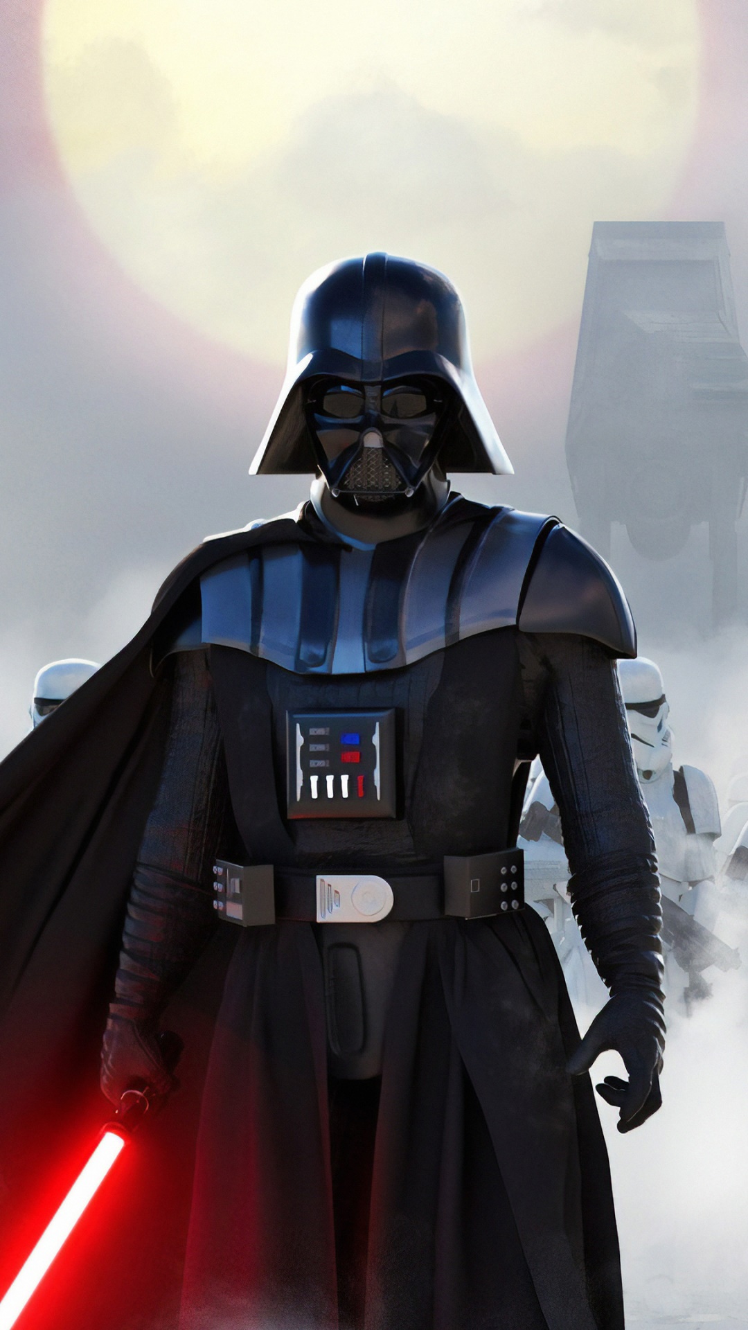 Wallpaper / Sci Fi Star Wars Phone Wallpaper, AT AT Walker, Lightsaber, Stormtrooper, Darth Vader, 1080x1920 Free Download