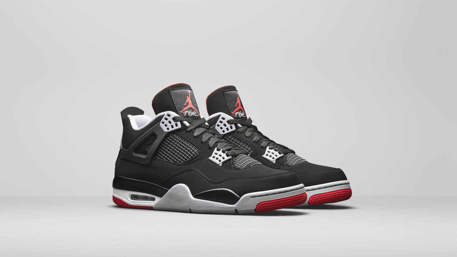 Jordan 4 Bred Wallpaper