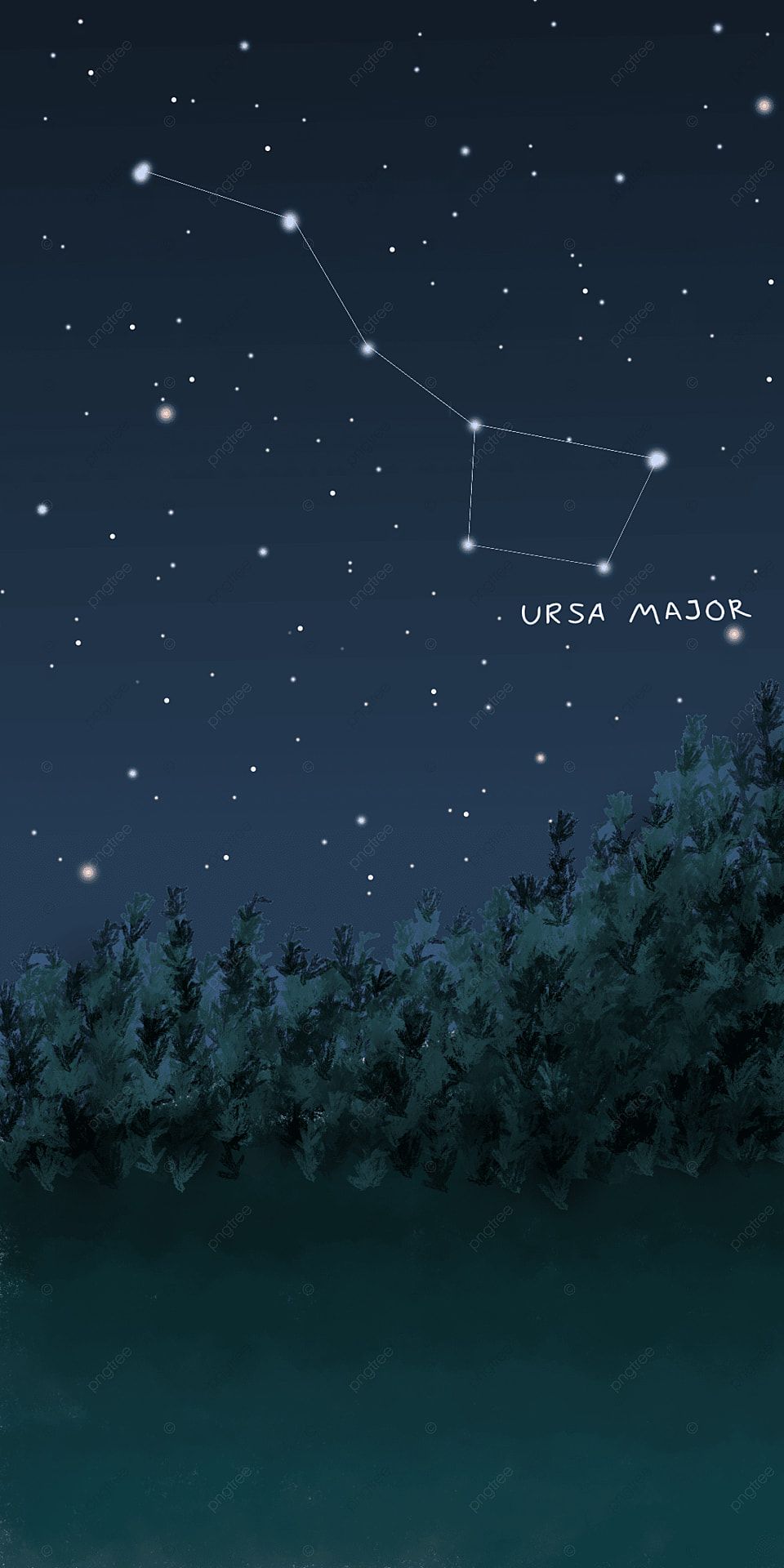 Ursa Major Constellation Background. Ursa major constellation, Ursa major, Constellations