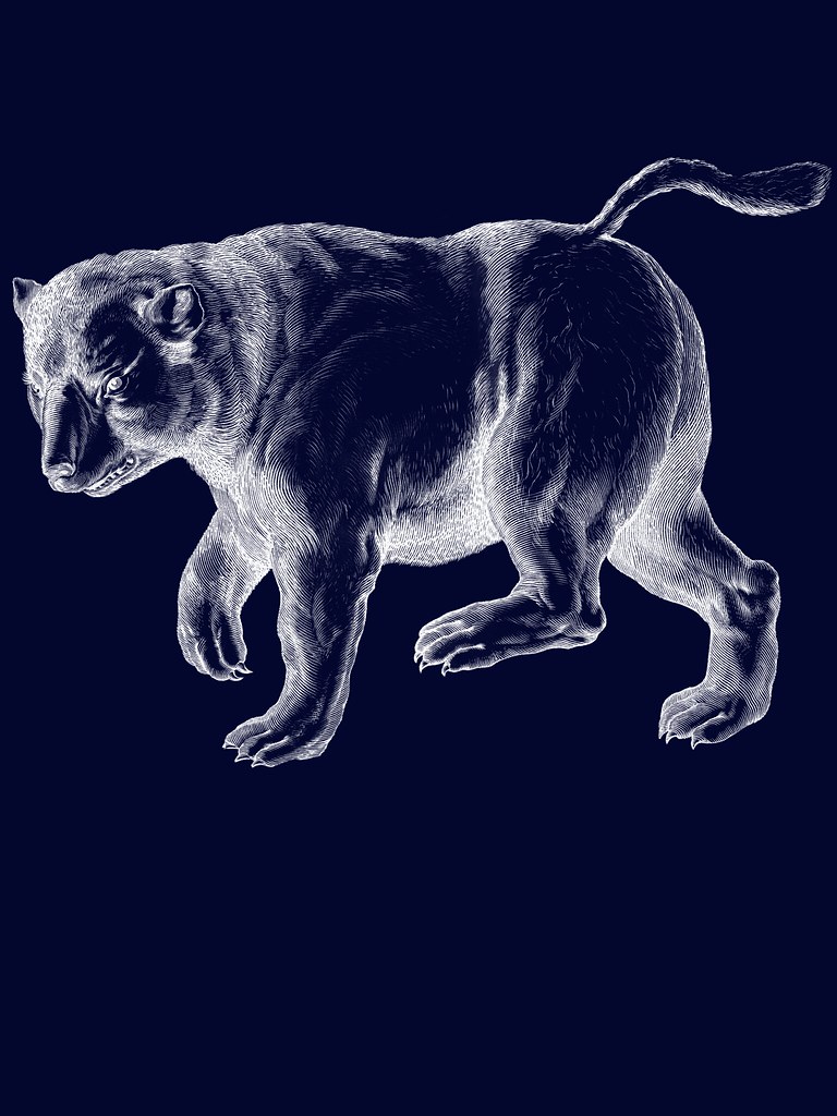 Ursa Major Wallpaper. Mythological figure as a constellatio