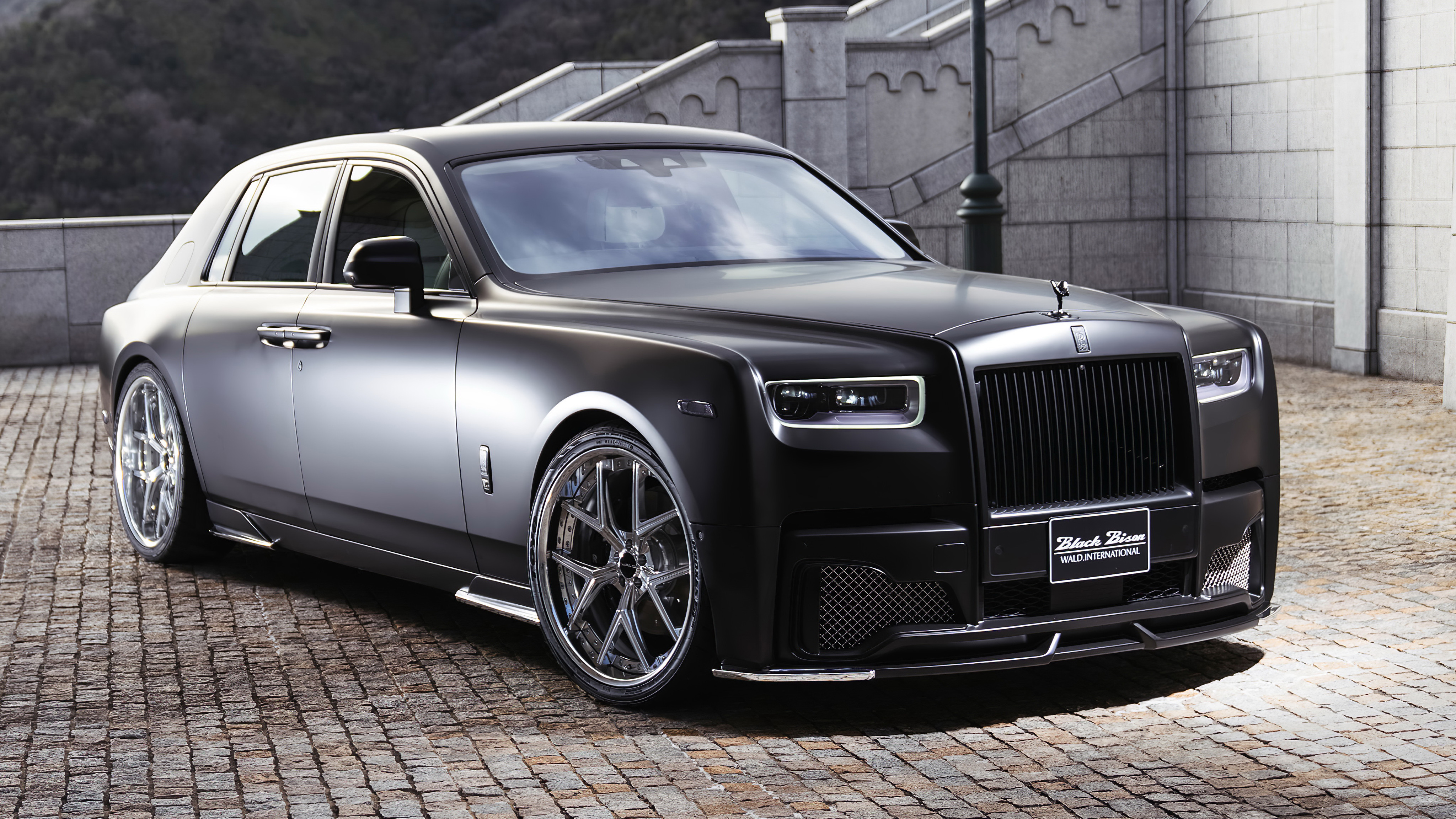 WALD Rolls Royce Phantom Sports Line Black Bison Edition 2019 4K 2 Wallpaper Car Wallpaper
