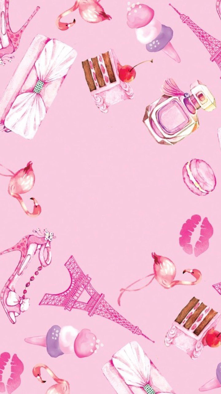Pink wallpaper and background