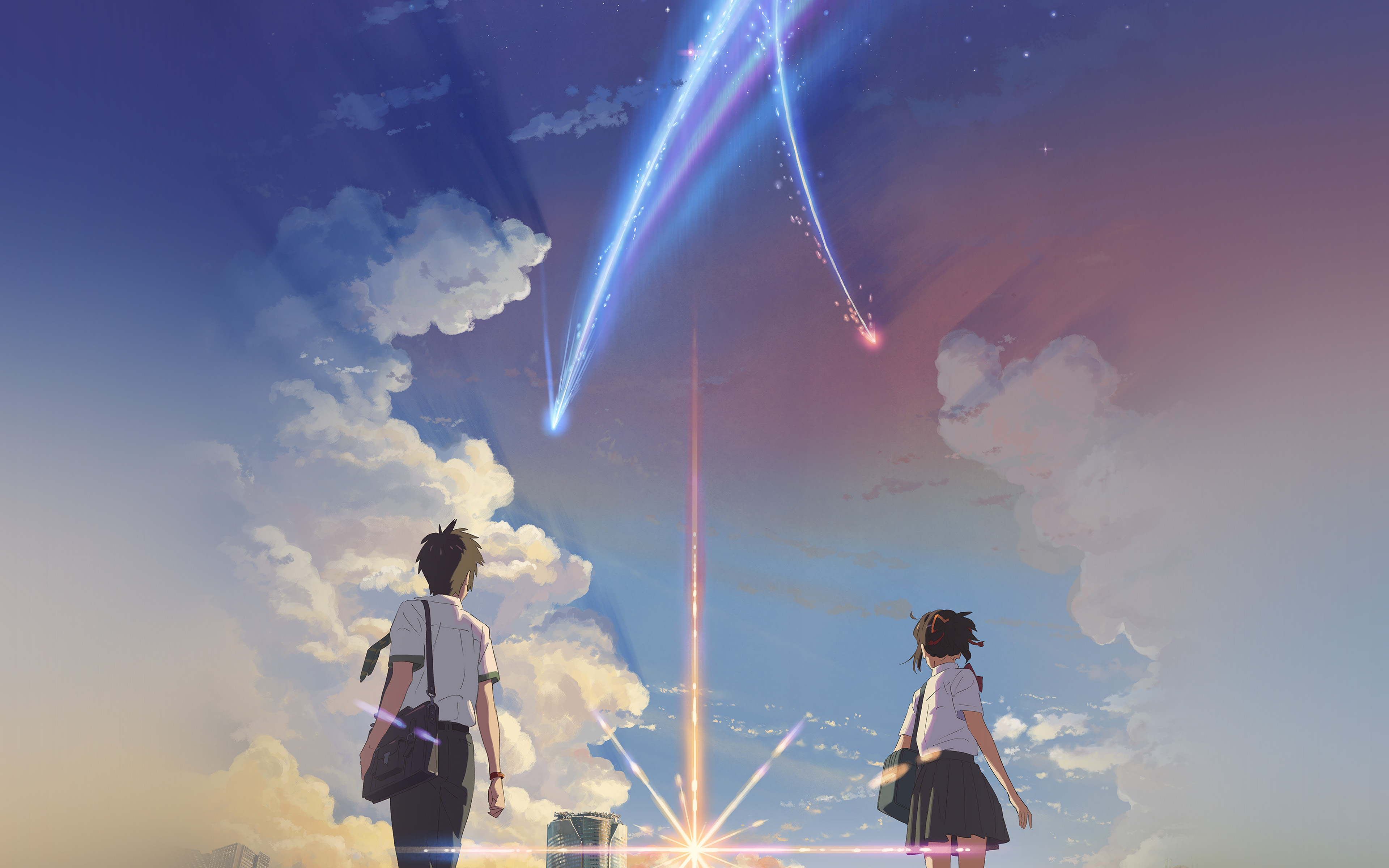 Boy And Girl Anime Art Spring Cute