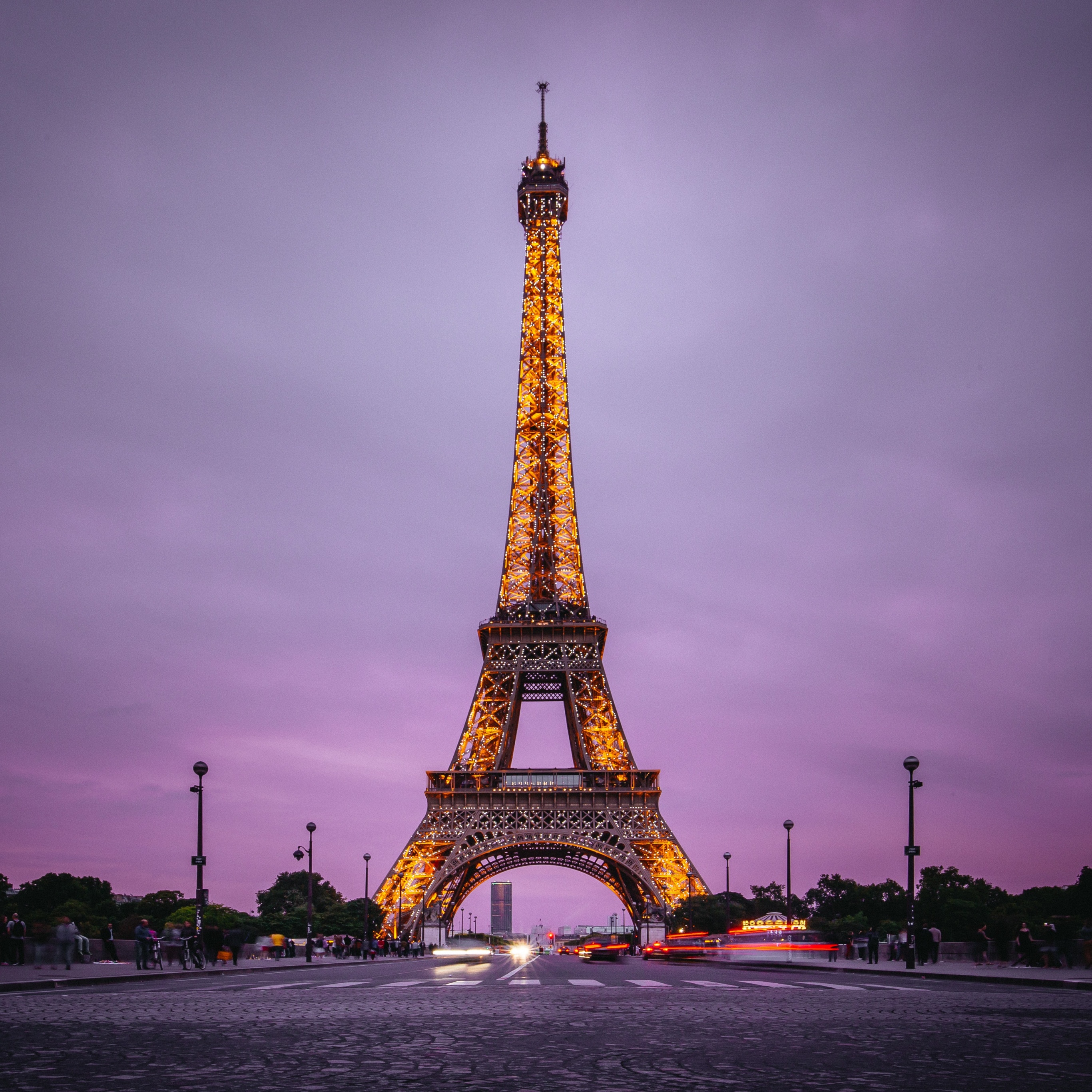 Eiffel Tower Wallpaper 4K, Aesthetic