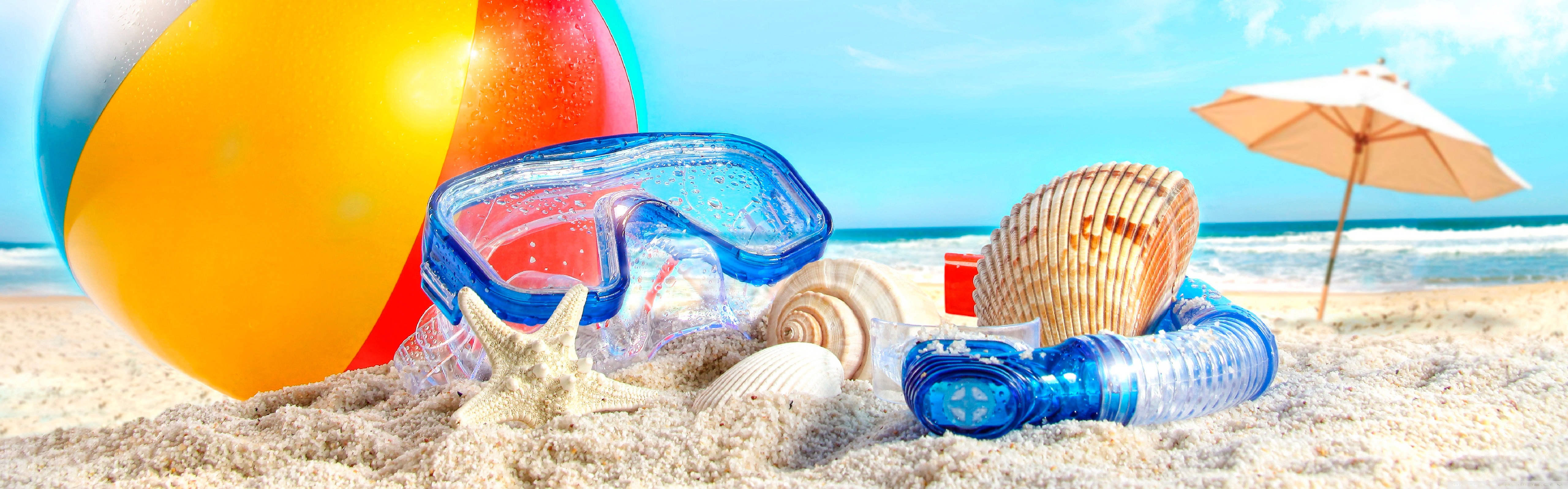 Summer Holiday Ultra HD Desktop Background Wallpaper for 4K UHD TV, Multi Display, Dual Monitor, Tablet