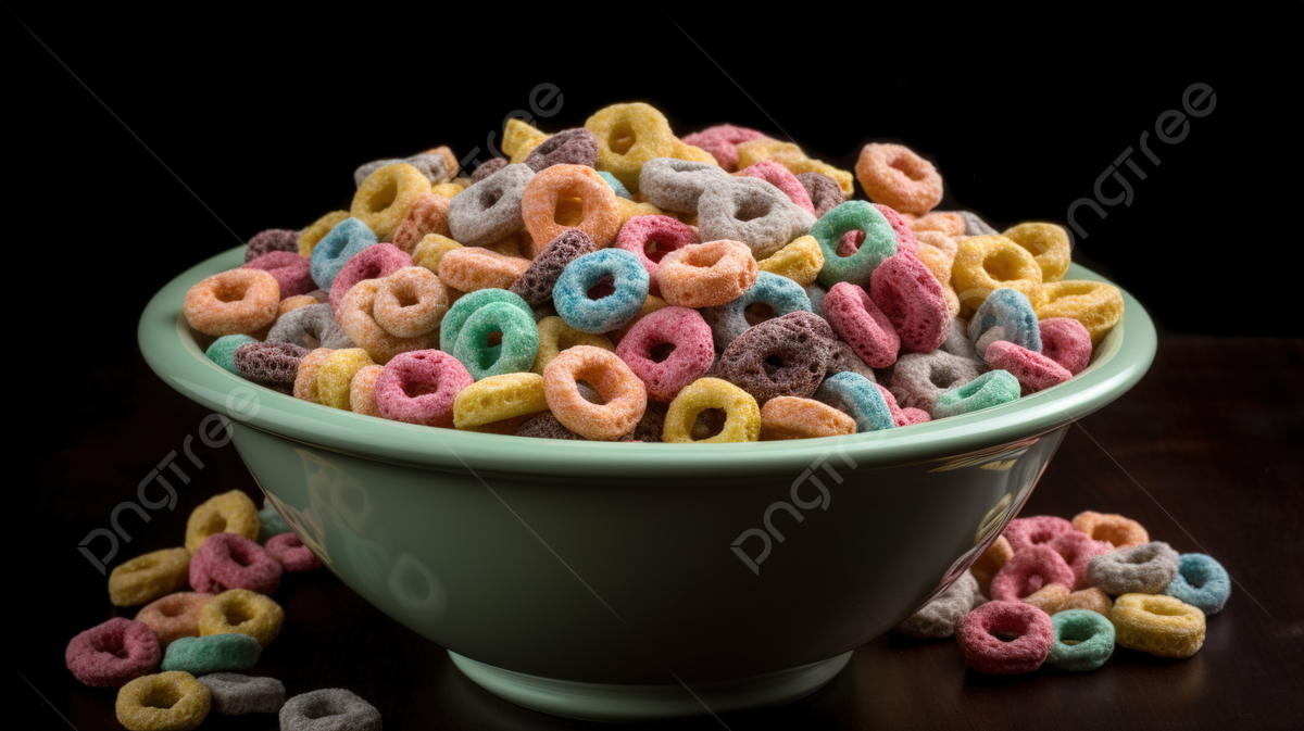 Cereal Cereal Rings In A Bowl, Cereal Picture Background Image And Wallpaper for Free Download