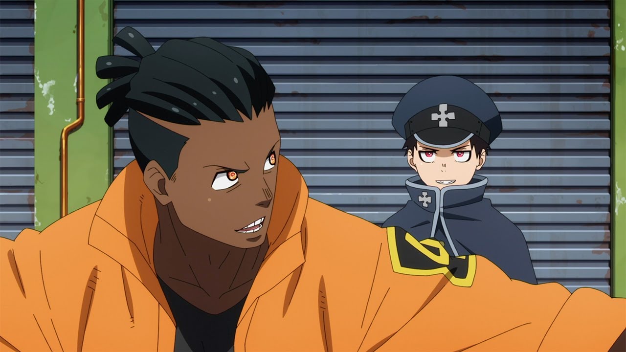 Pan and Ogun Force (SimulDub Clip). Cartoon art styles, Black anime characters, Character art