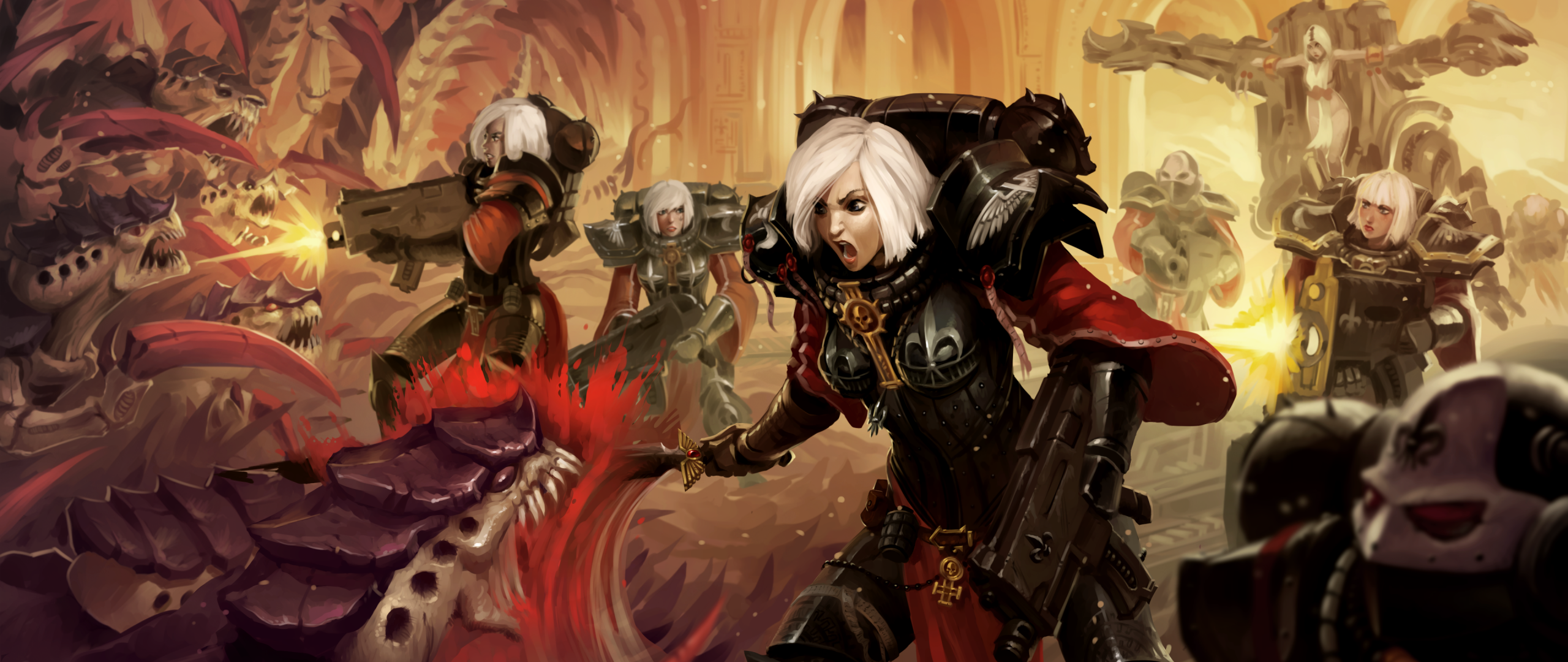 Adepta Sororitas HD Wallpaper and Background