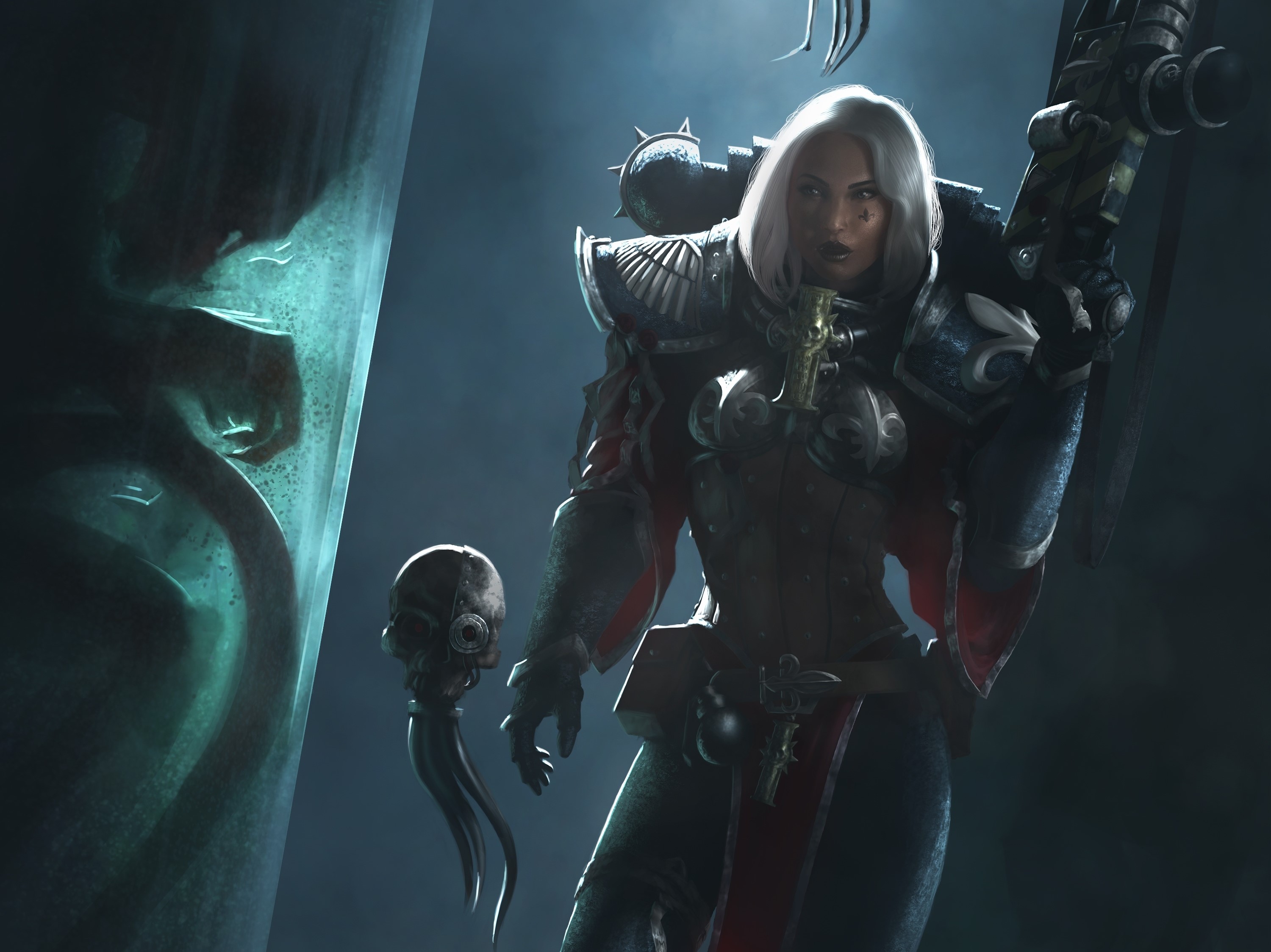 sisters battle Adepta Sororitas 1080P, 2k, 4k HD wallpaper, background free download