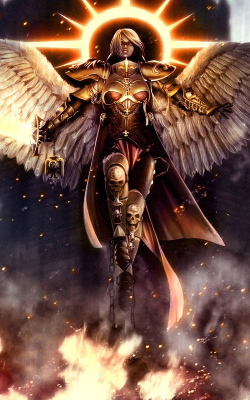 Wallpaper / Video Game Warhammer Phone Wallpaper, Warrior, Adepta Sororitas, Sci Fi, Sisters Of Battle, 800x1280 free download