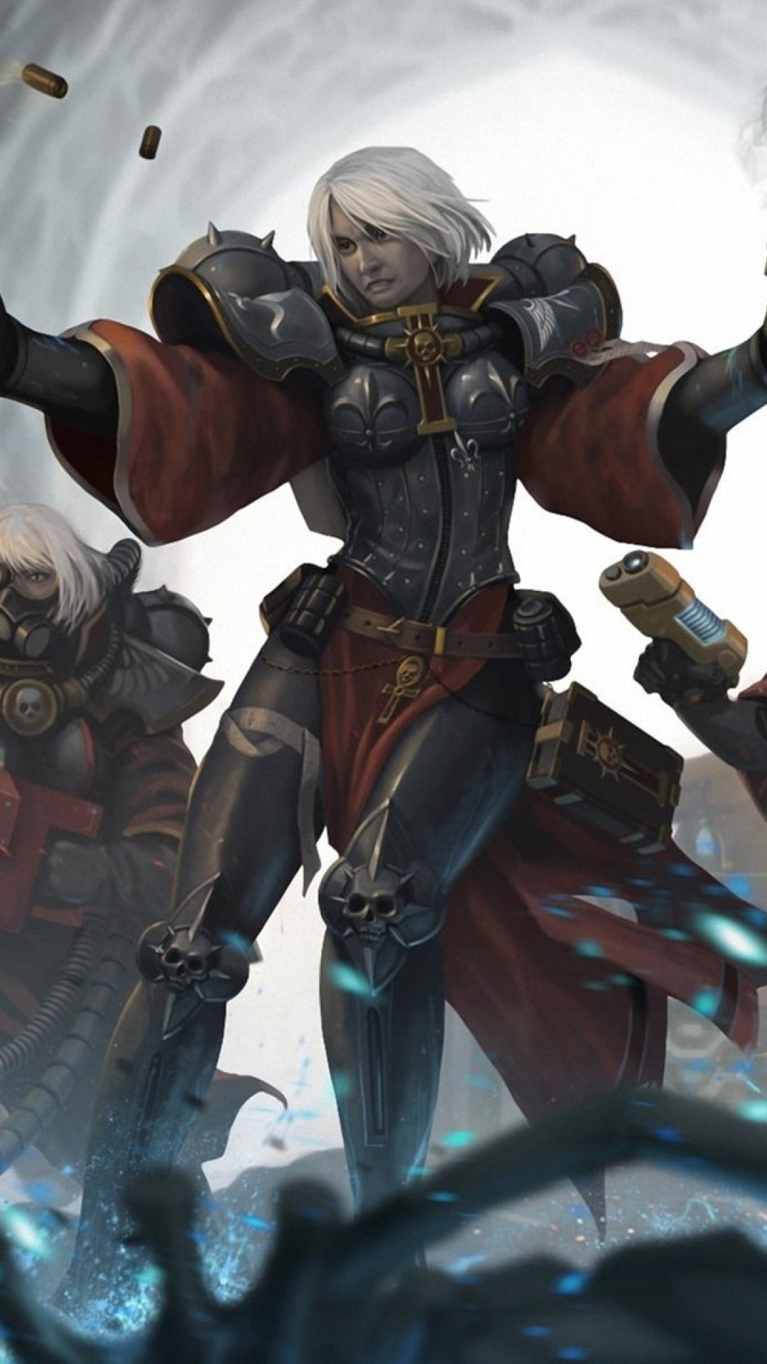 Warhammer40000 Sisters Of Battle Adepta Sororitas Wallpaper for iPhone 6 Plus