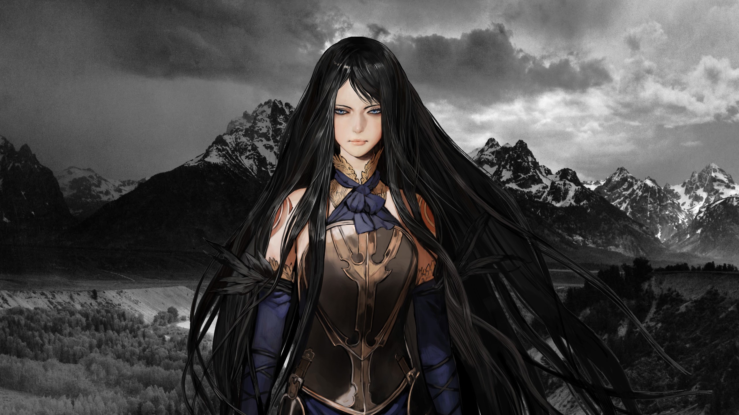 video games video game girls fantasy art castlevania castlevania order of ecclesia shanoa castlevania black hair mountain Gallery HD Wallpaper