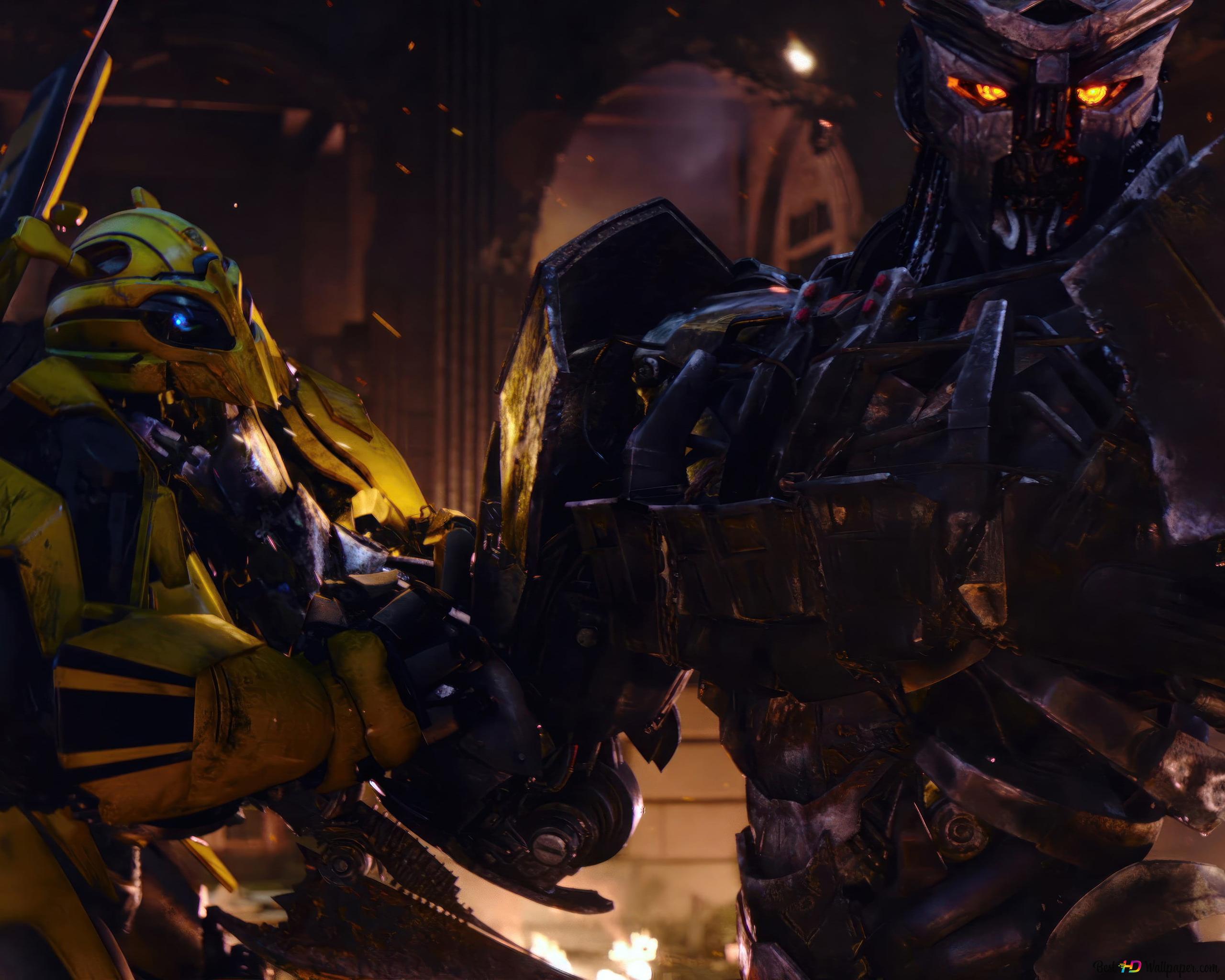 Transformers: Rise of the Beasts movie scene (2023 movie) 4K wallpaper download