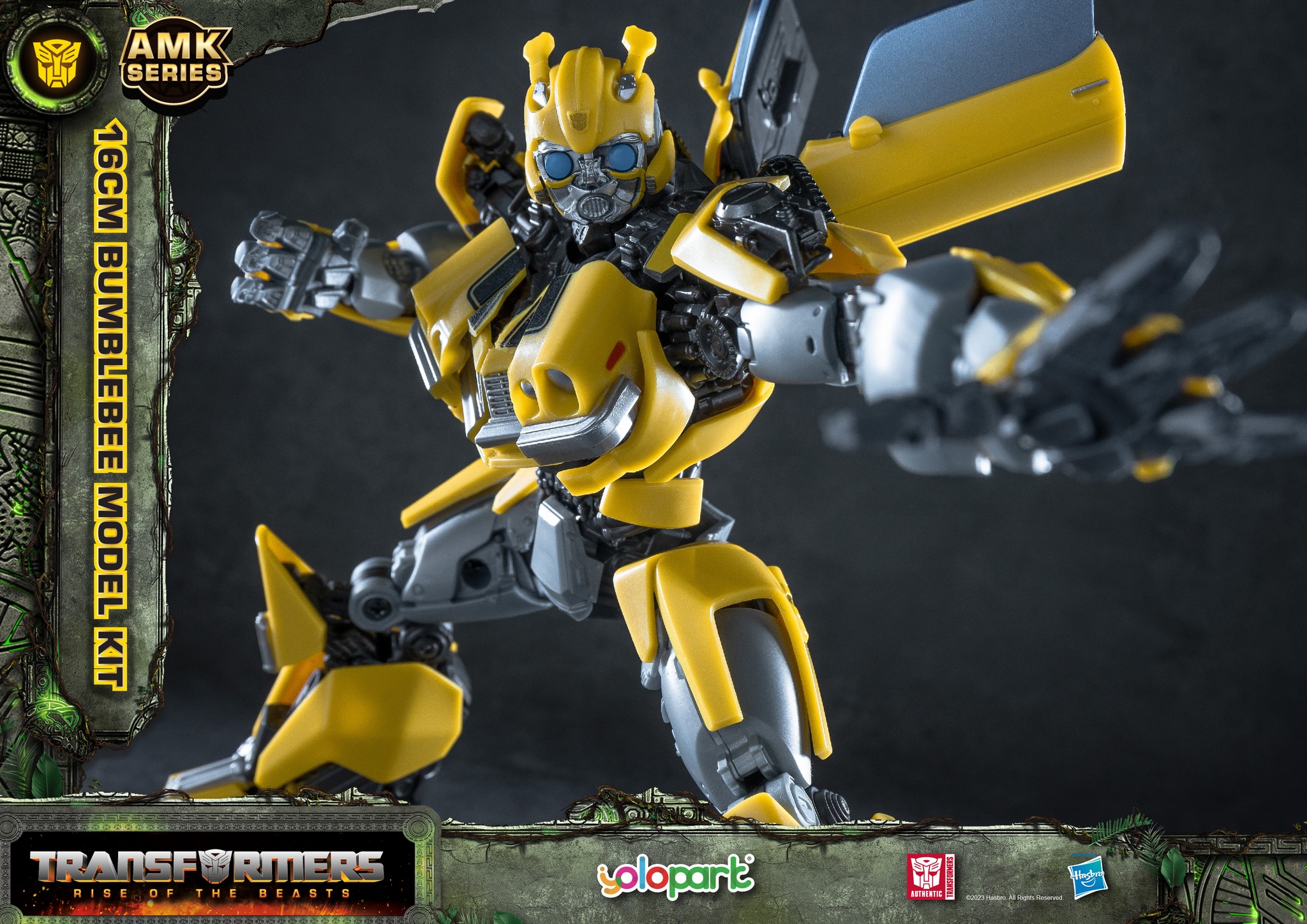 Yolopark AMK Series Transformers: Rise Of The Beasts Bumblebee Model Kit Official Image