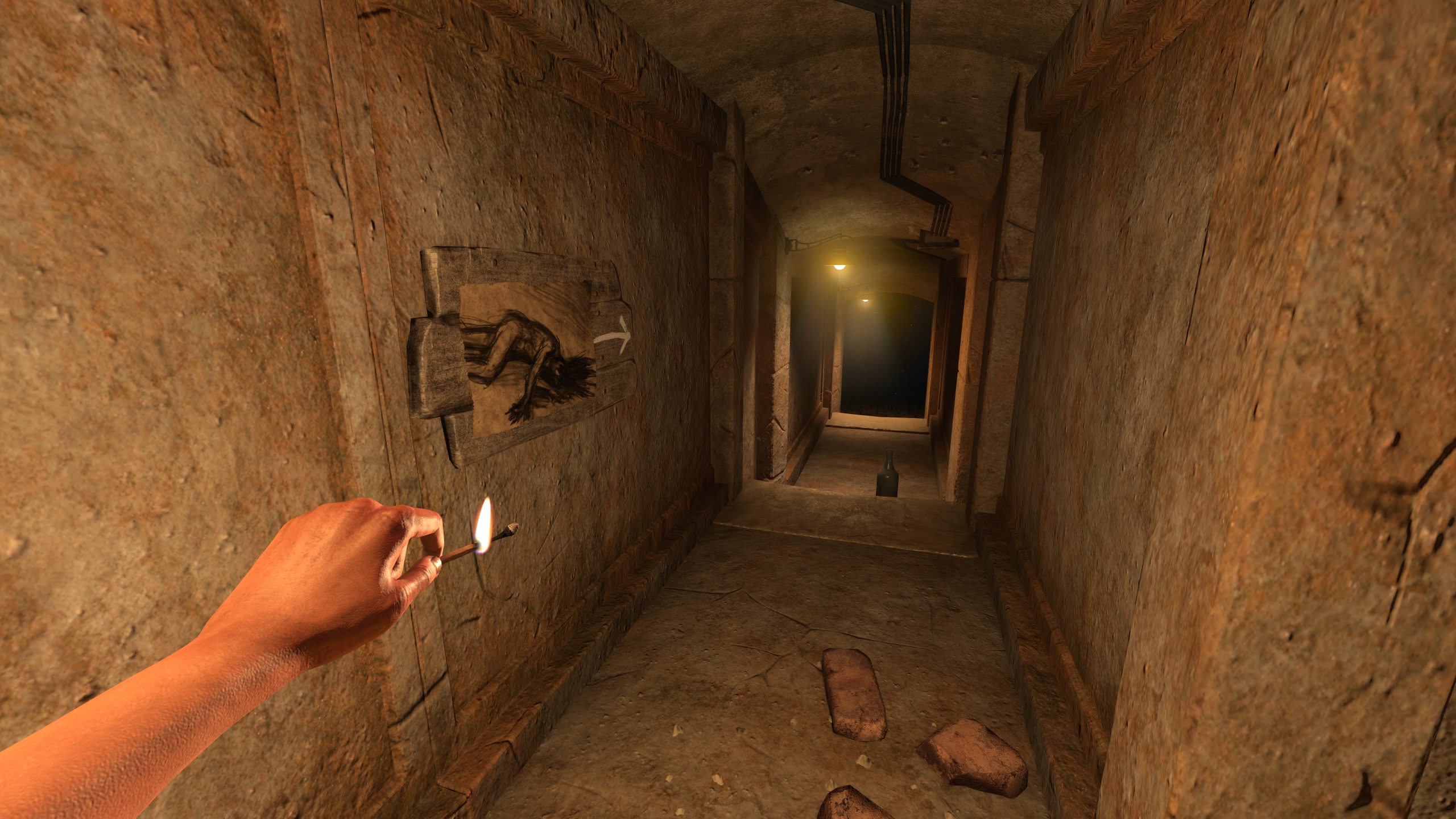 corridors image Lights mod for Amnesia: Rebirth