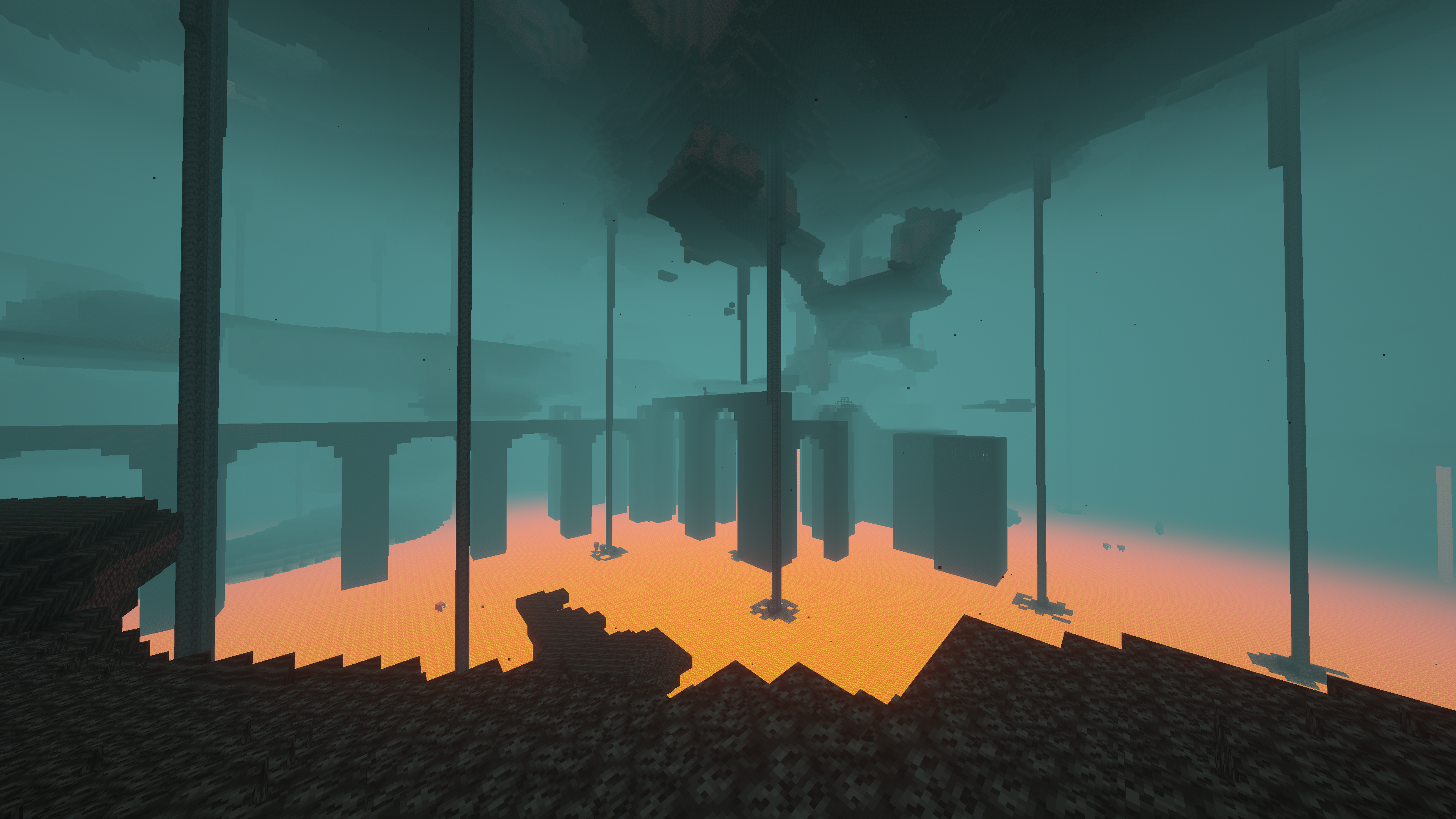 Nether Fortress Wallpaper! (4K), r