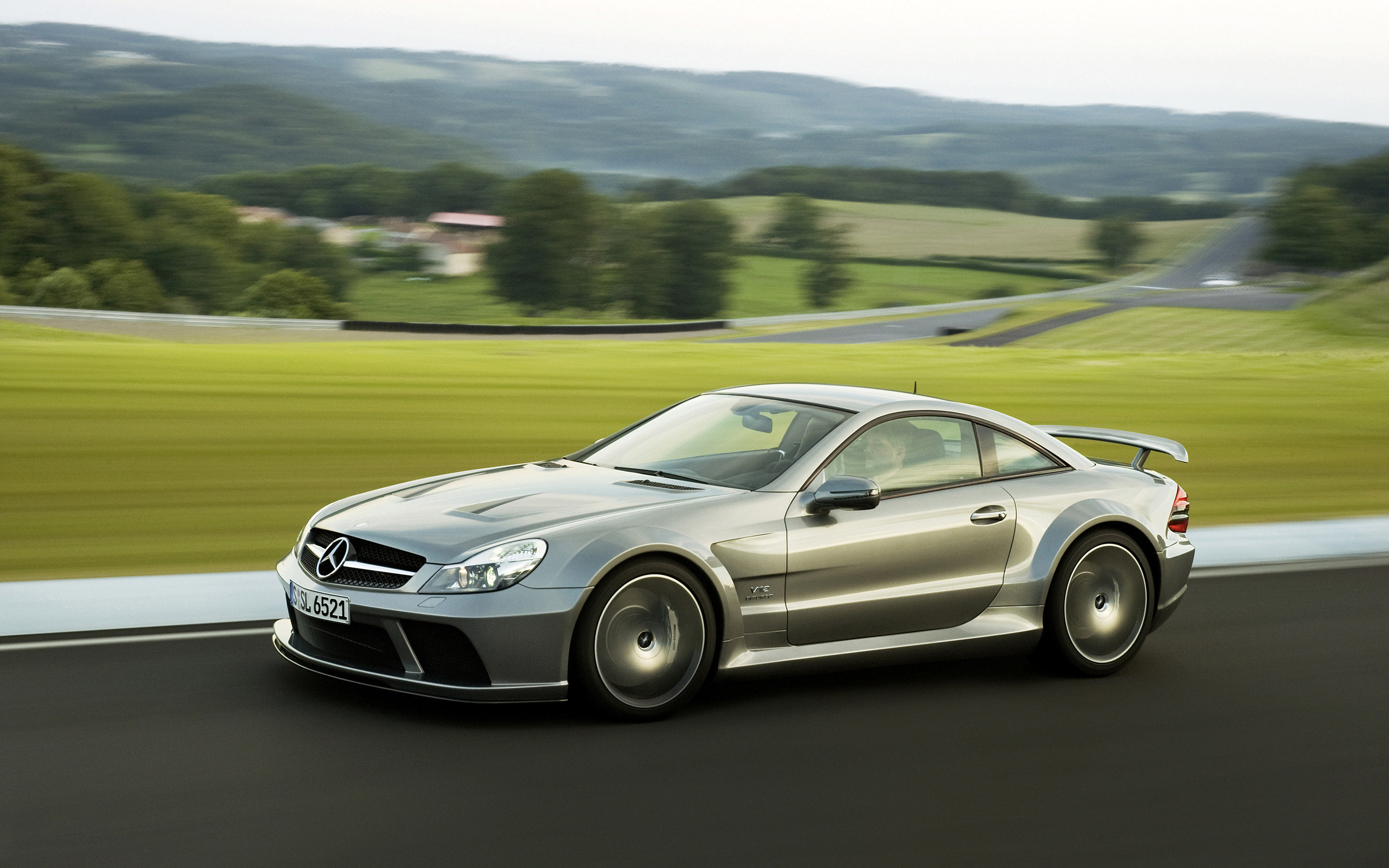 Mercedes Benz SL 65 AMG Black Wallpaper
