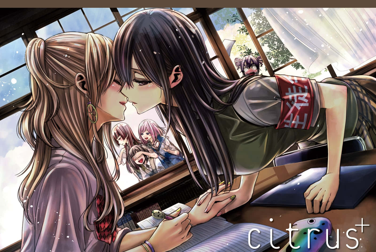 Download Nice Japanese Citrus Anime Wallpaper