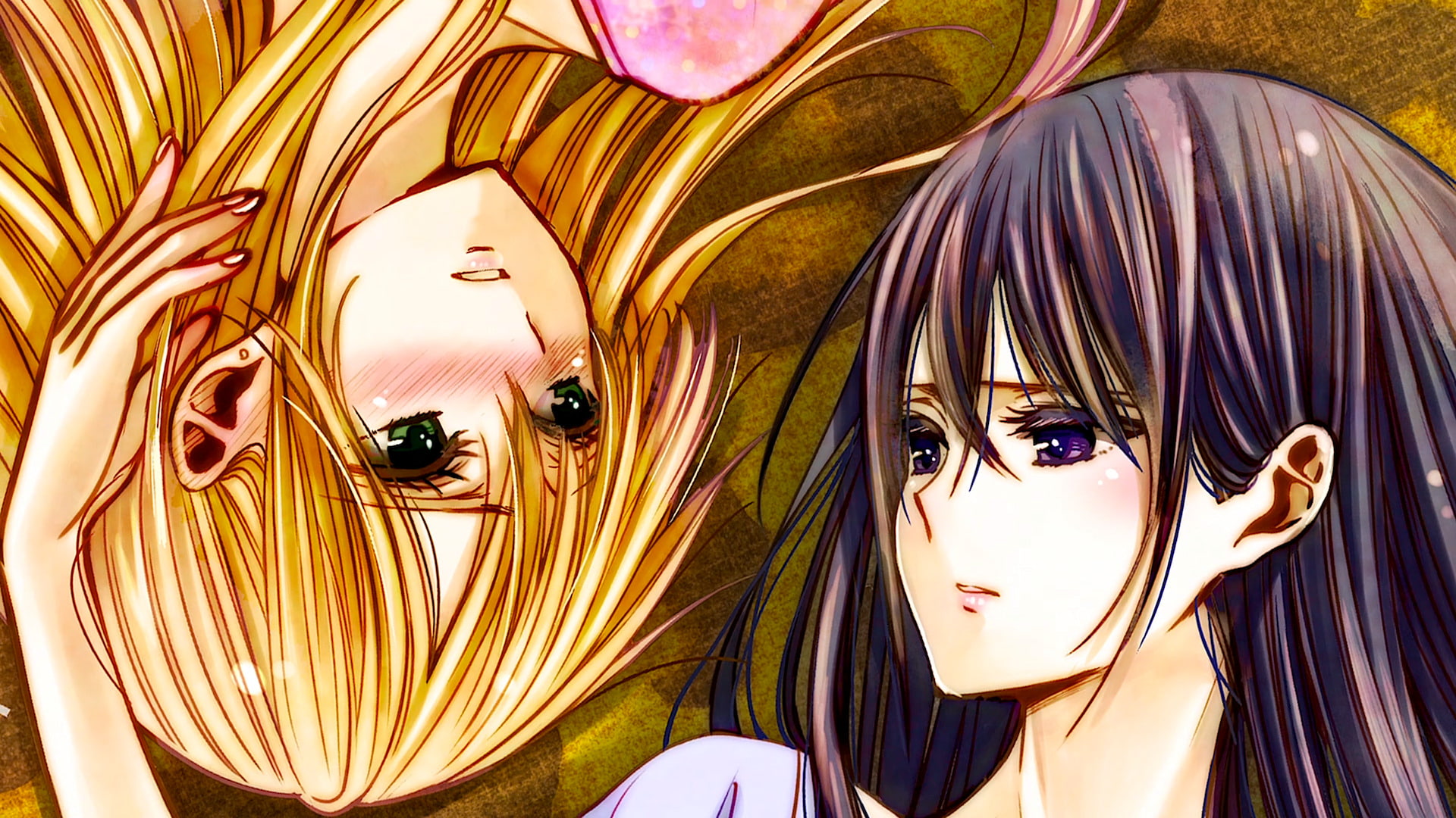 Wallpaper / Anime, Yuzu Aihara, Citrus, Yuri, 1080P, Mei Aihara free download