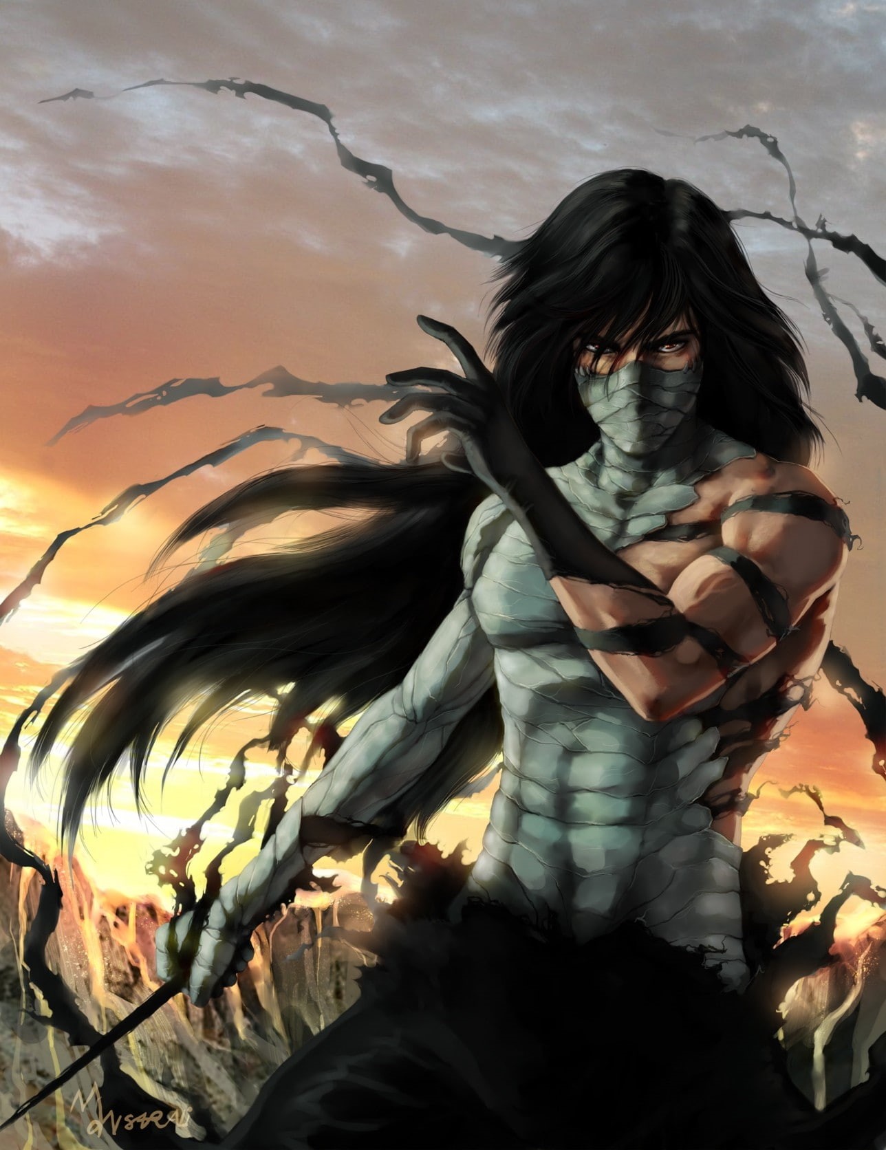 Wallpaper / hd, mugetsu, tenshou, final, x, 720P, ichigo, getsuga, art, bleach, anime, kurosaki ichigo, kurosaki free download