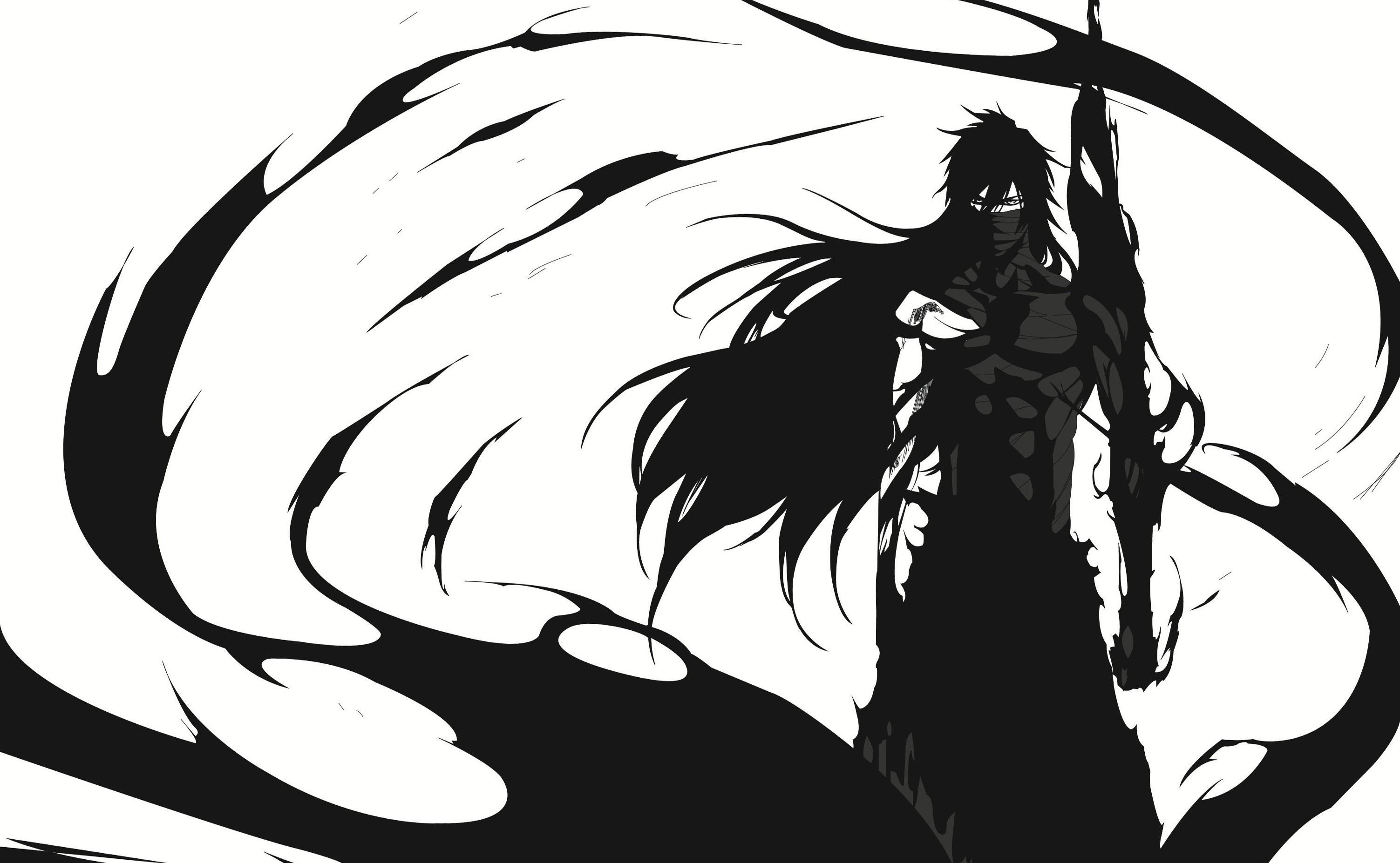 3006x1854 bleach kurosaki ichigo final getsuga tenshou mugetsu Gallery HD Wallpaper