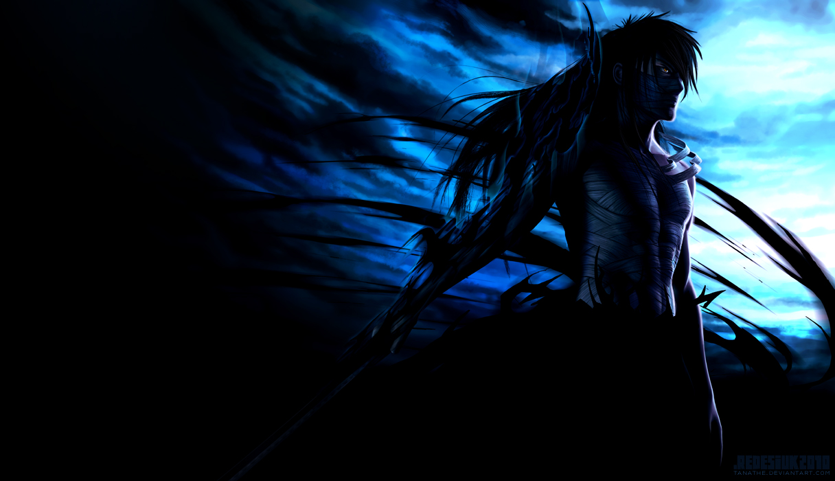 Ichigo's Final Getsuga Tensho (Mugetsu). Daily Anime Art
