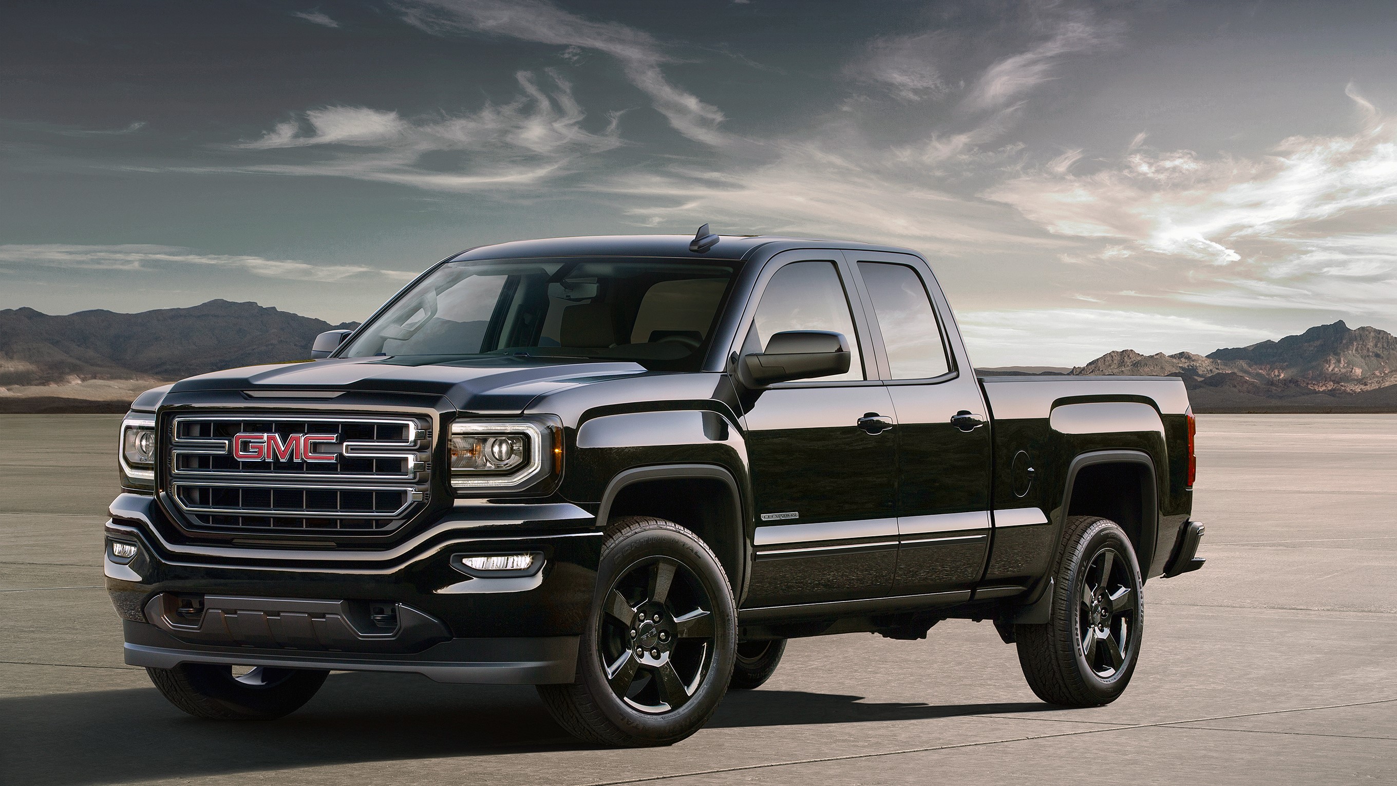 2015 Sierra 1500 Double Cab, GMC, Black Gallery HD Wallpaper