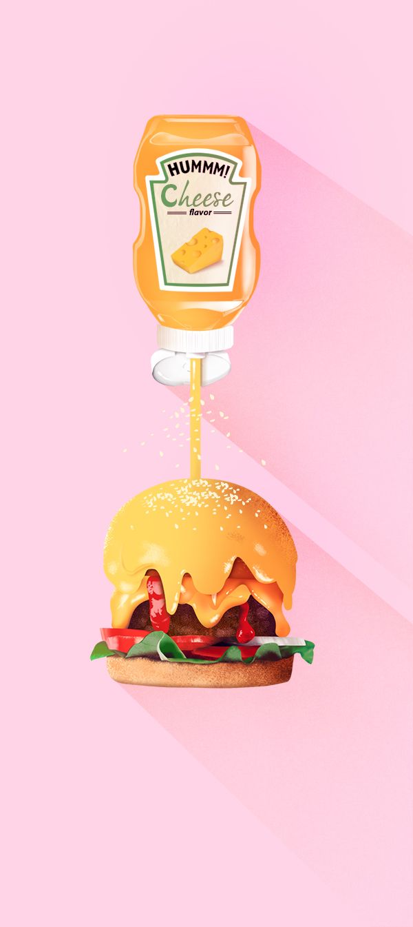 HUMMM! Burger illustration. Fondos de pantalla amarillos, iPhone fondos de pantalla, Fondos de pantalla tumbrl