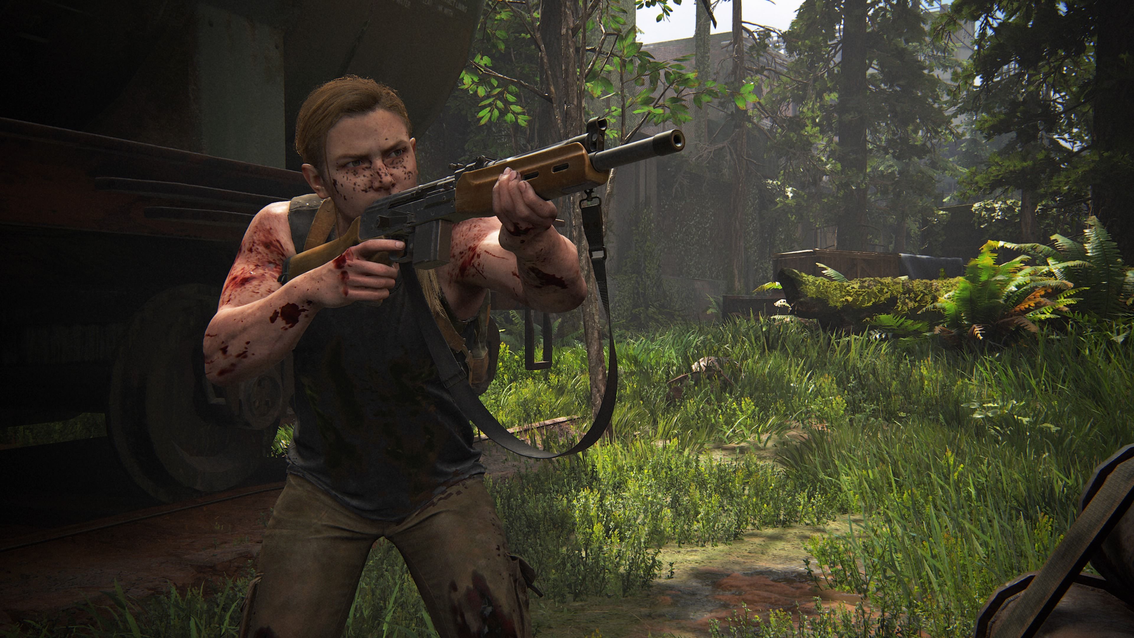 abby anderson wallpaper the last of us