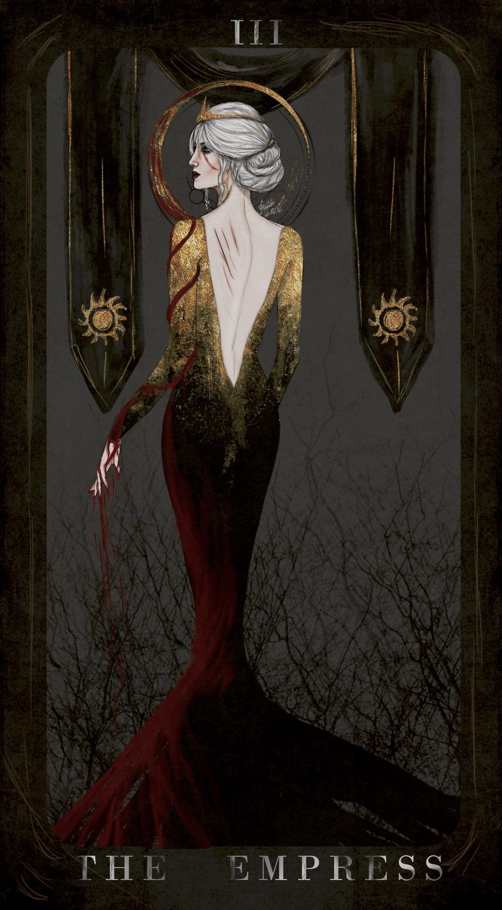 The Coolest Tarot Wallpaper For Your iPhone. Tarot cards art, Card art, Empress tarot card