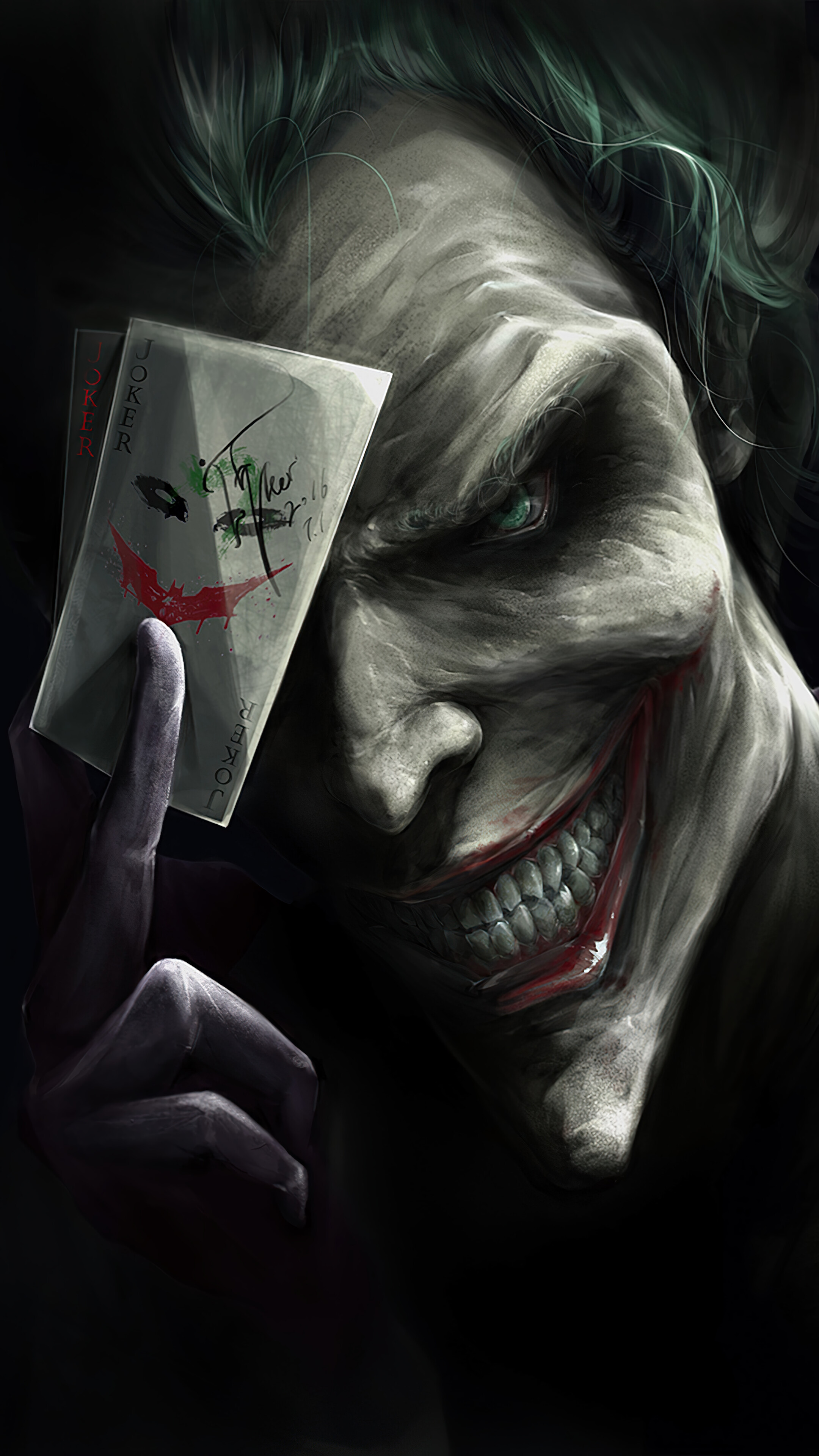 Joker, Smile, Card, 4k Gallery HD Wallpaper
