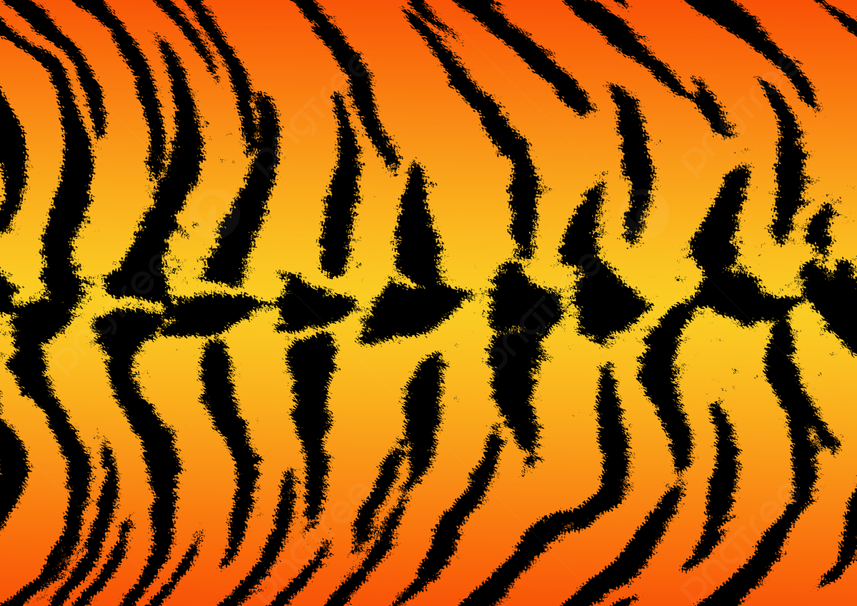 Tiger Skin Texture Vector Background, Tiger, Wallpaper, Animal Art Background Image And Wallpaper for Free Download