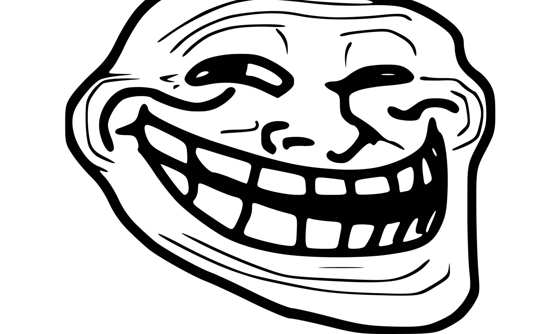 Download Troll Face- Not the Result You Were Hoping For Wallpaper