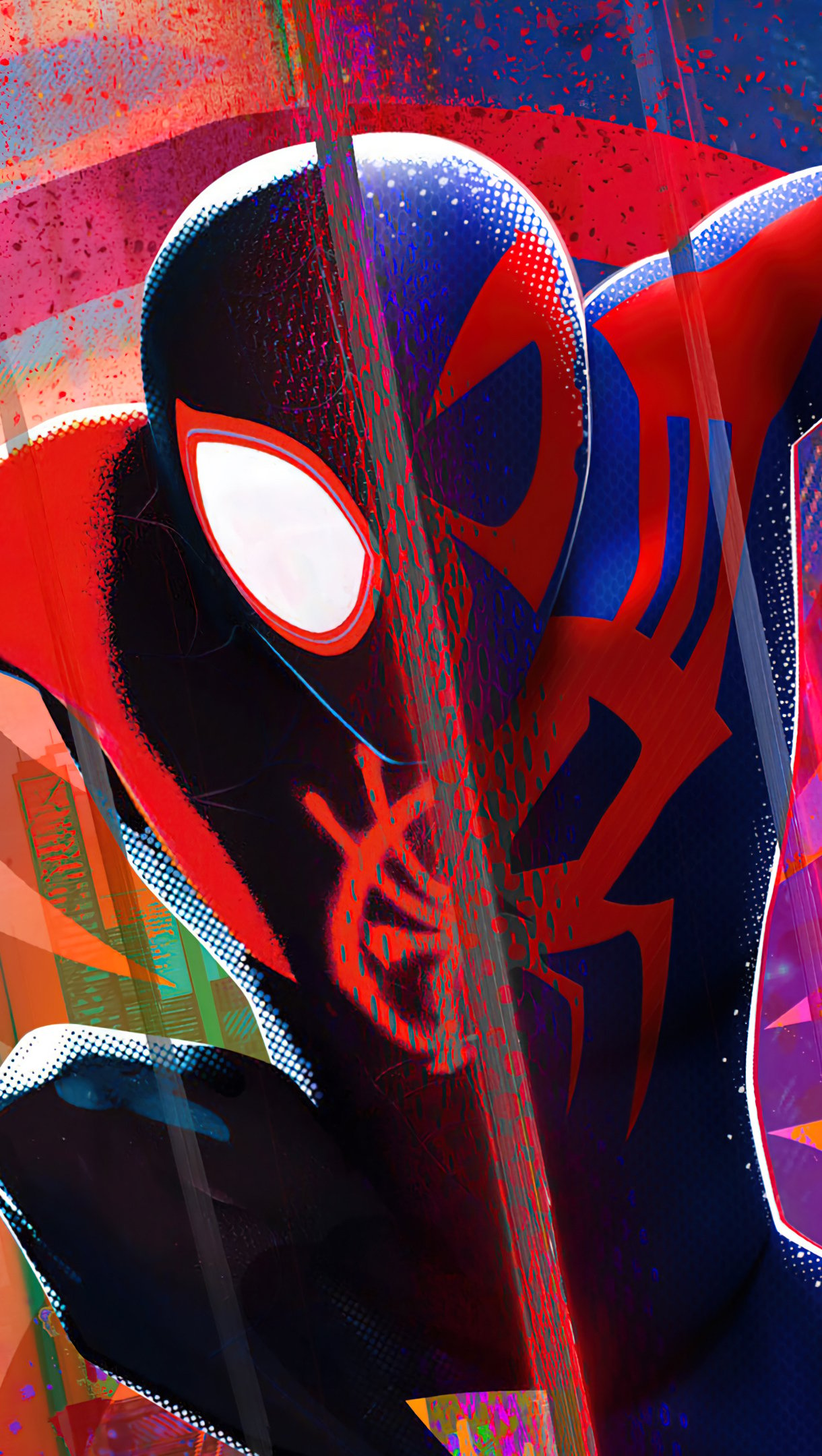 Spider Man: Across The Spider Verse Phone Wallpaper