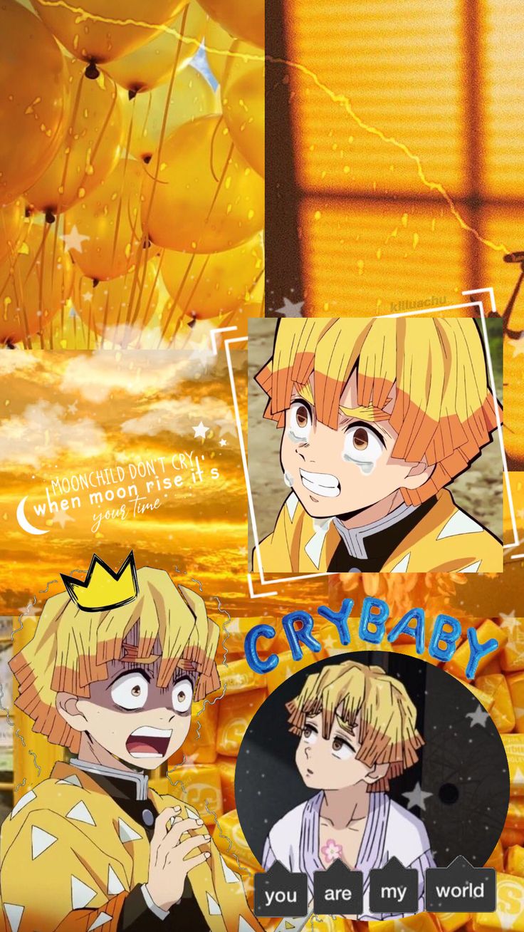 zenitsu agatsuma lockscreen wallpaper. Anime, Naruto wallpaper, Anime wallpaper iphone