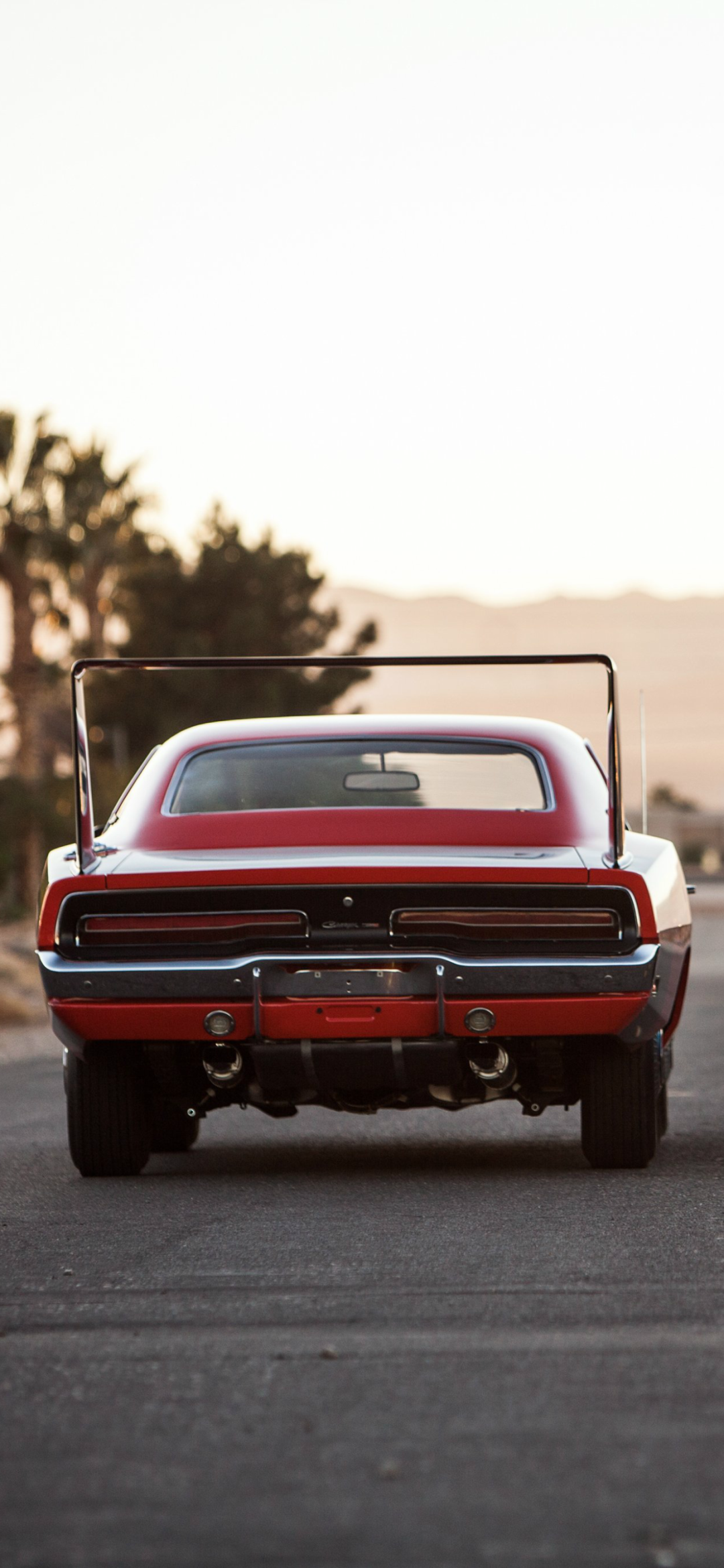 Wallpaper / Vehicles Car Phone Wallpaper, Dodge Charger Daytona, 1080x2340 free download