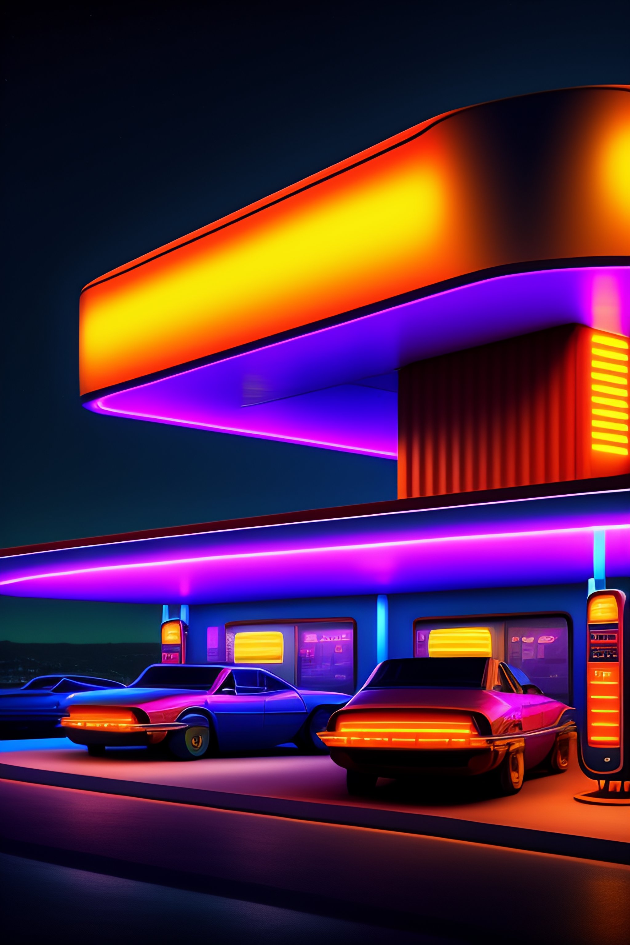 neon-gas-station-iphone-wallpapers-wallpaper-cave