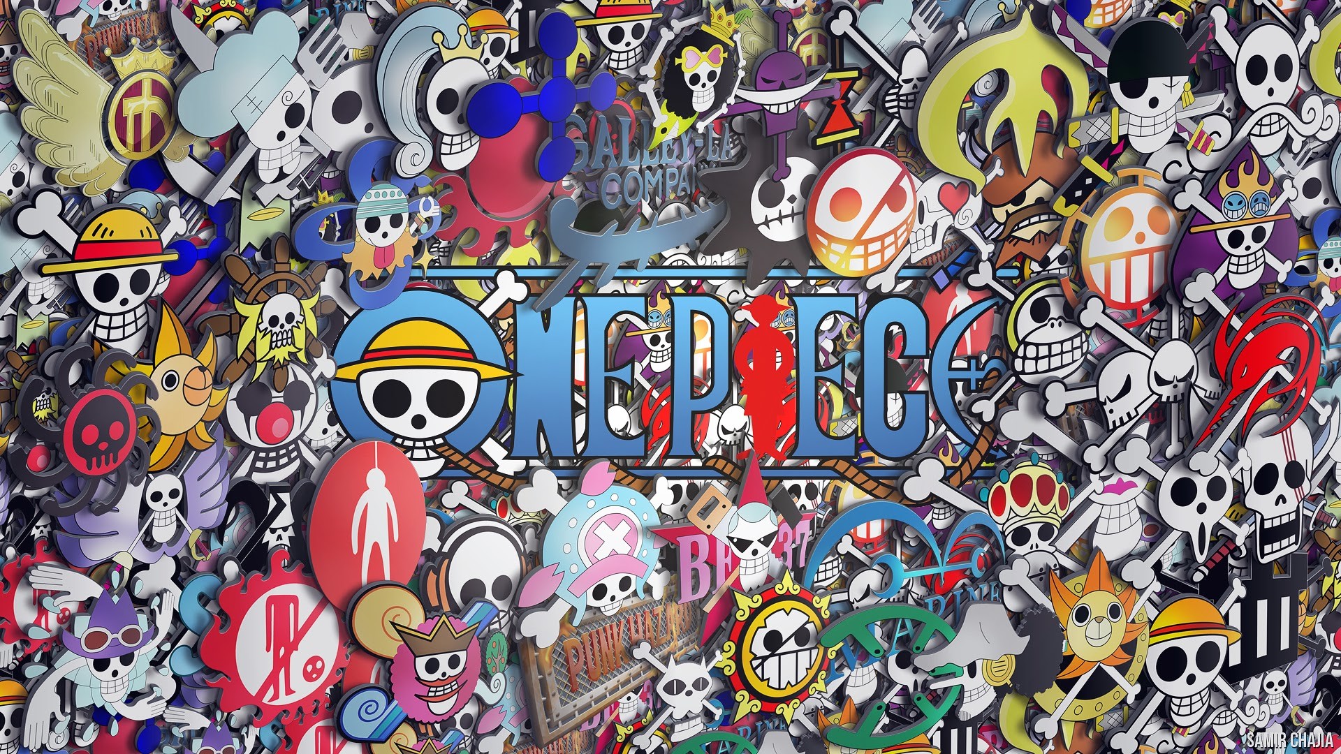 one piece pirates logo HD wallpaper one piece anime a415