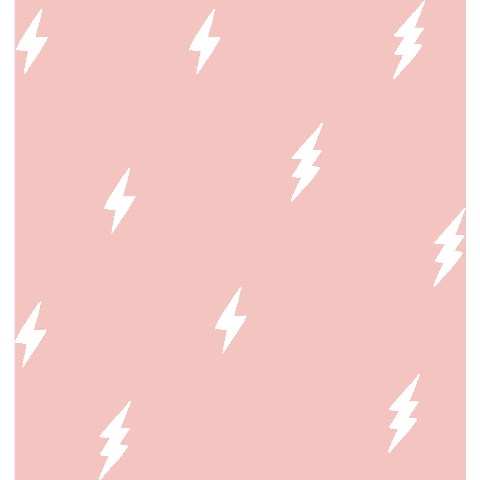 Tea Collection Zeus Lightning Removable Wallpaper, Pink Mirrors & Wall Decor