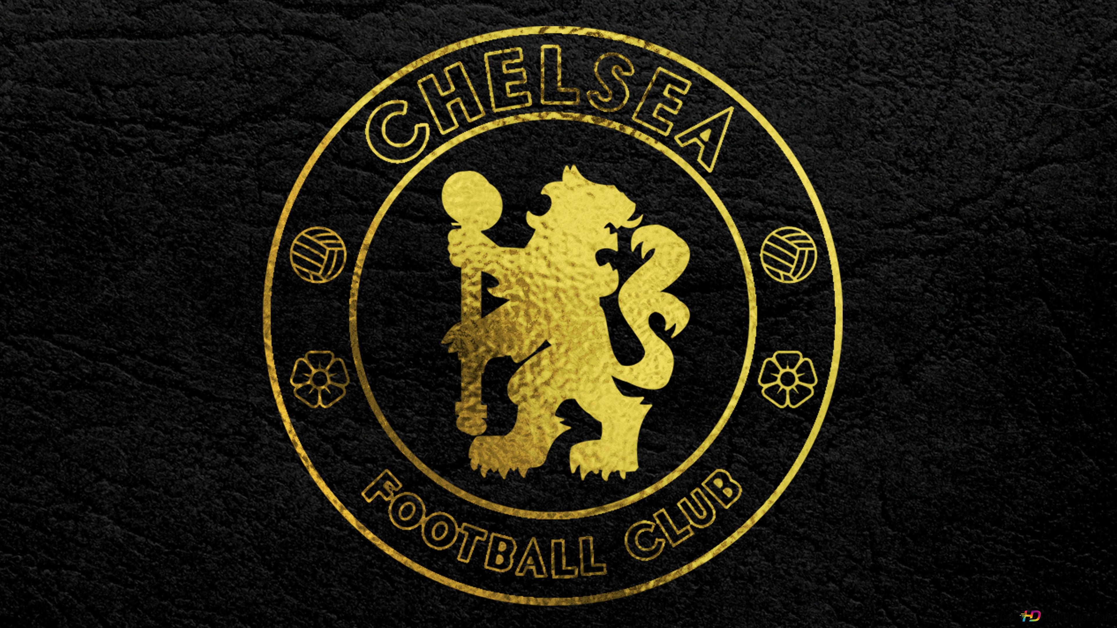 Chelsea Gold Effect 4K wallpaper download
