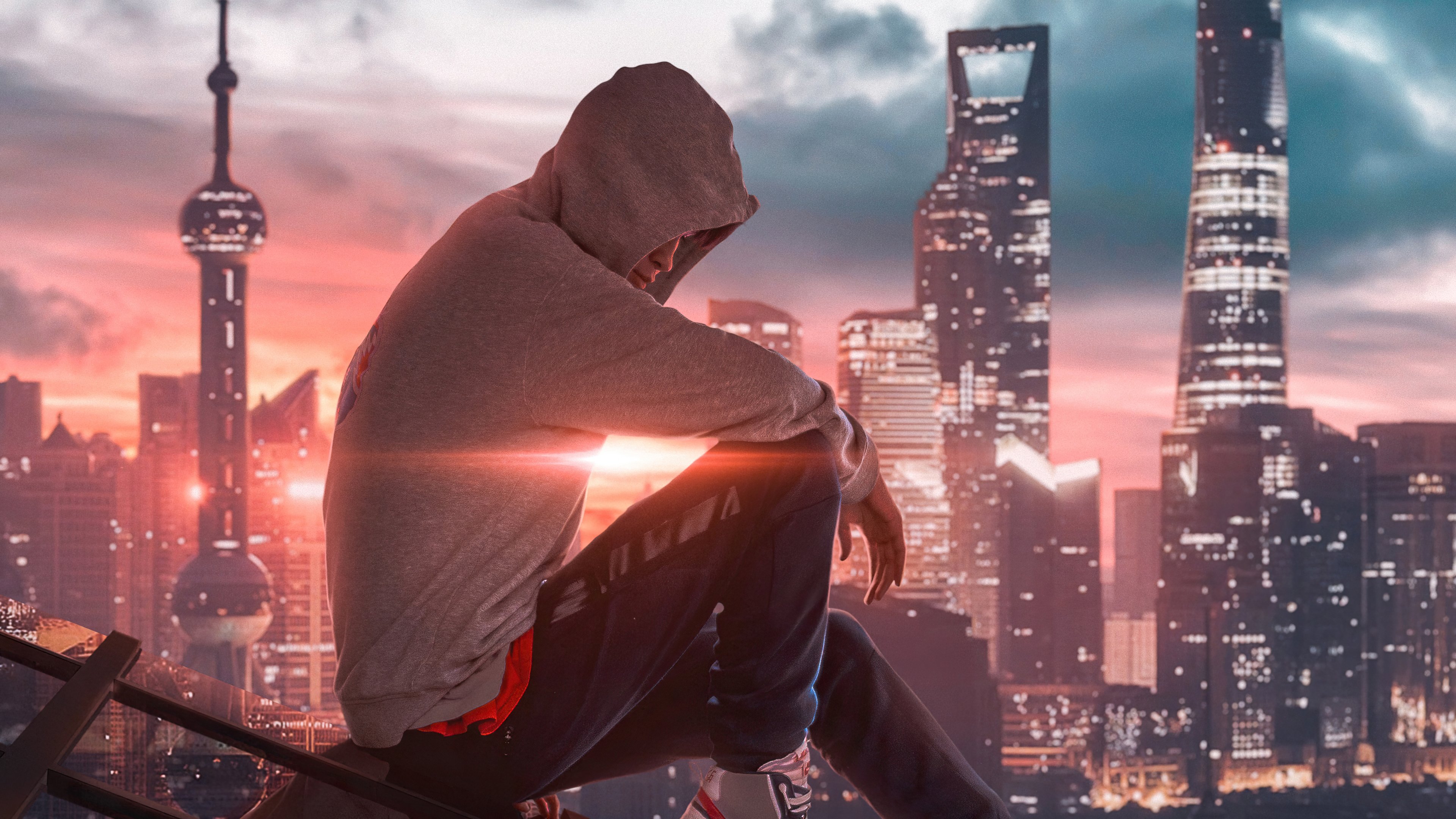 Alone Boy 4k Wallpaper