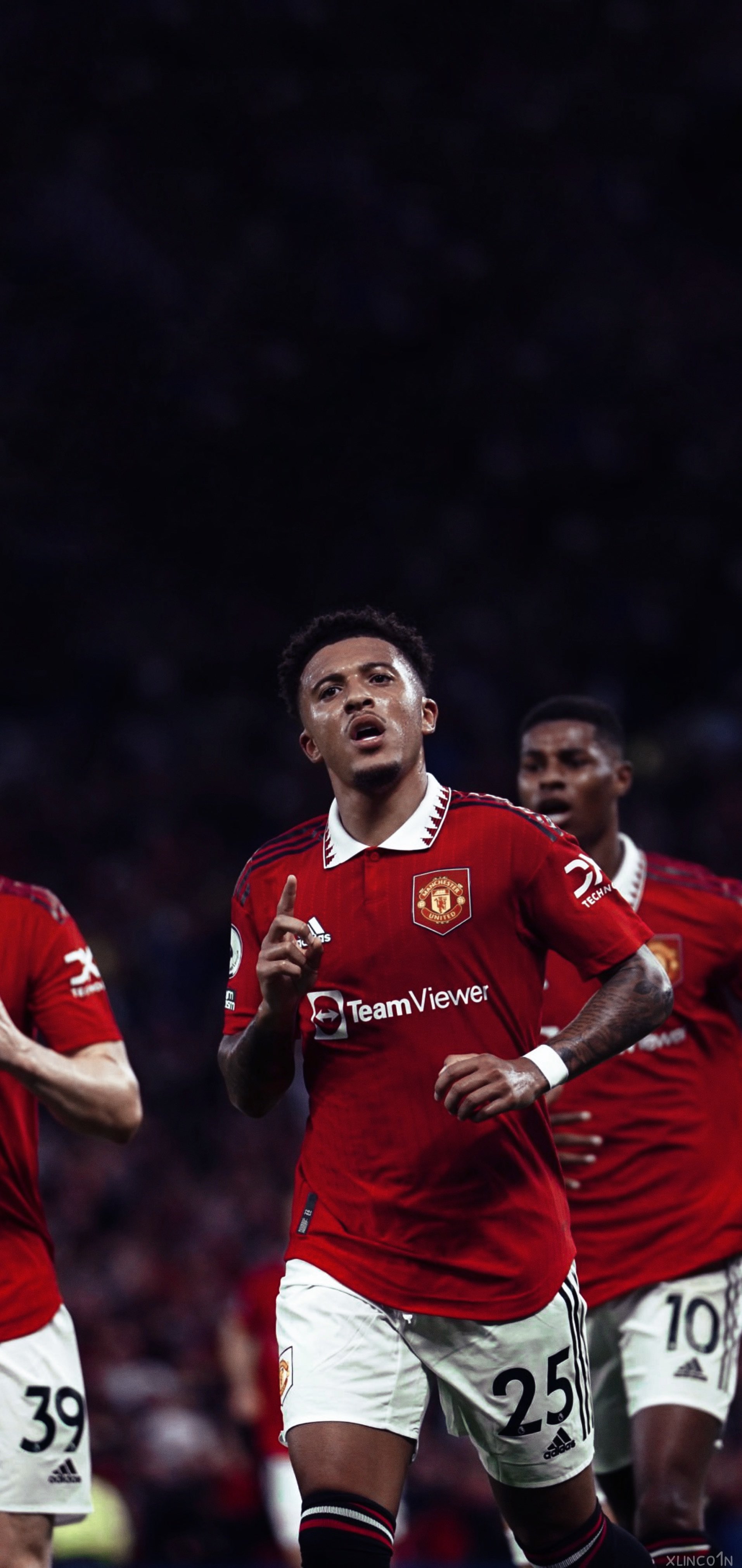 L i n c o 1 n - —. #Wallpaper 4k —. Jadon Sancho —. #ManUnited