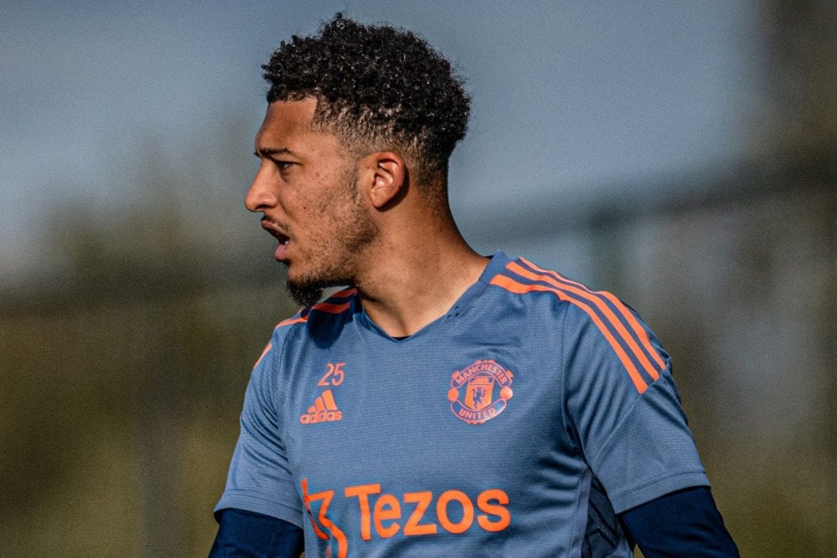Jadon Sancho Returns to Manchester United Training, Says Report