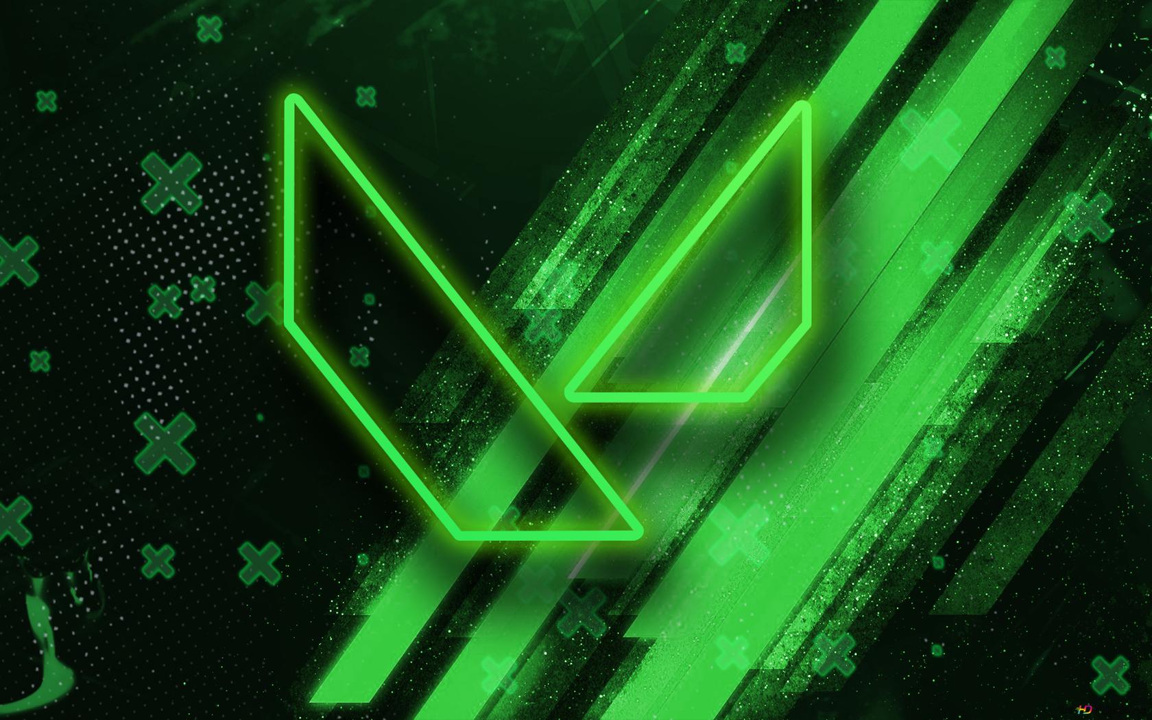 Valorant Green バロラント HD 壁紙のダウンロード