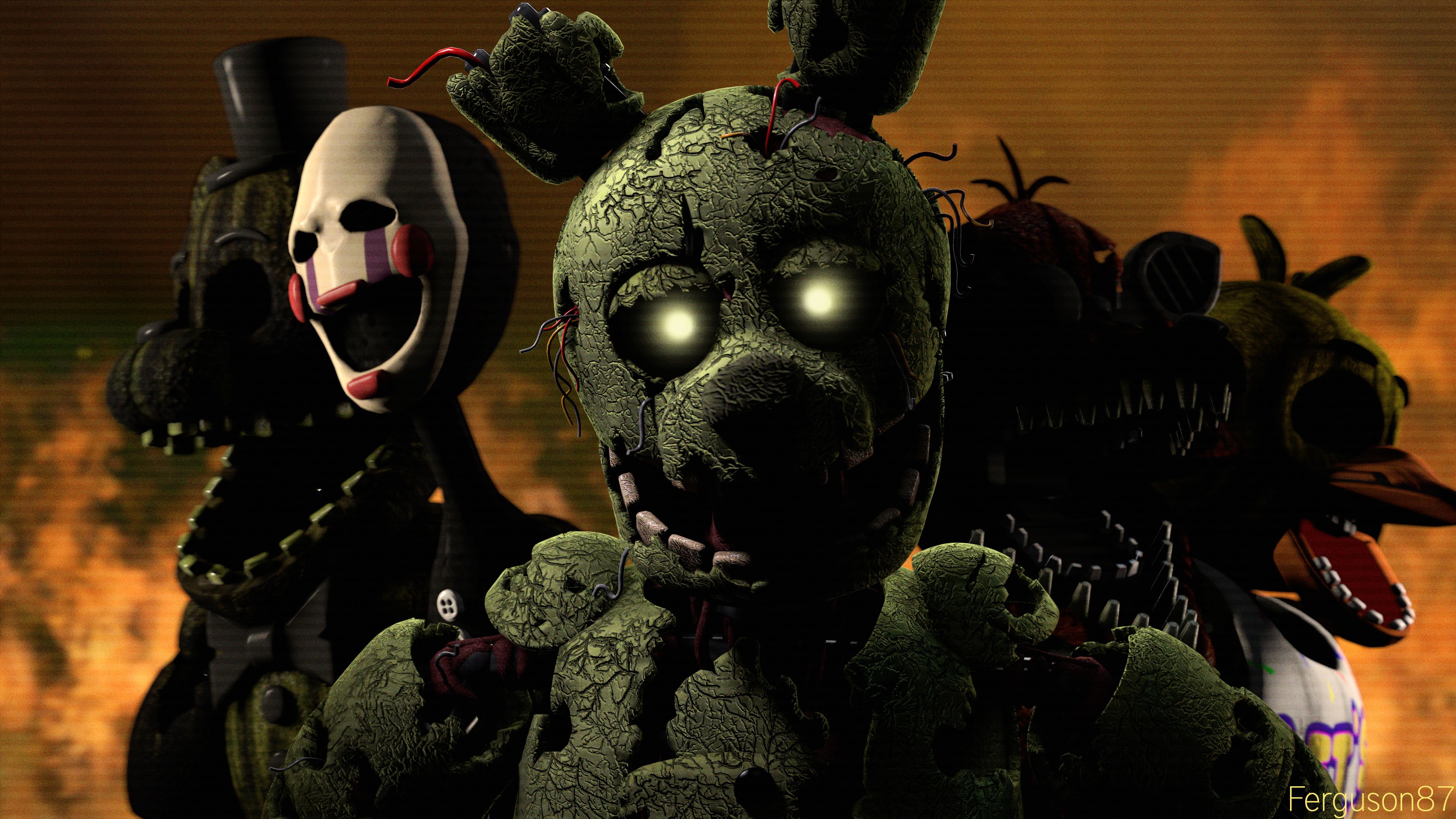Download Phantom Foxy (Five Nights At Freddy's) wallpaper for mobile phone, free Phantom Foxy (Five Nights At Freddy's) HD picture