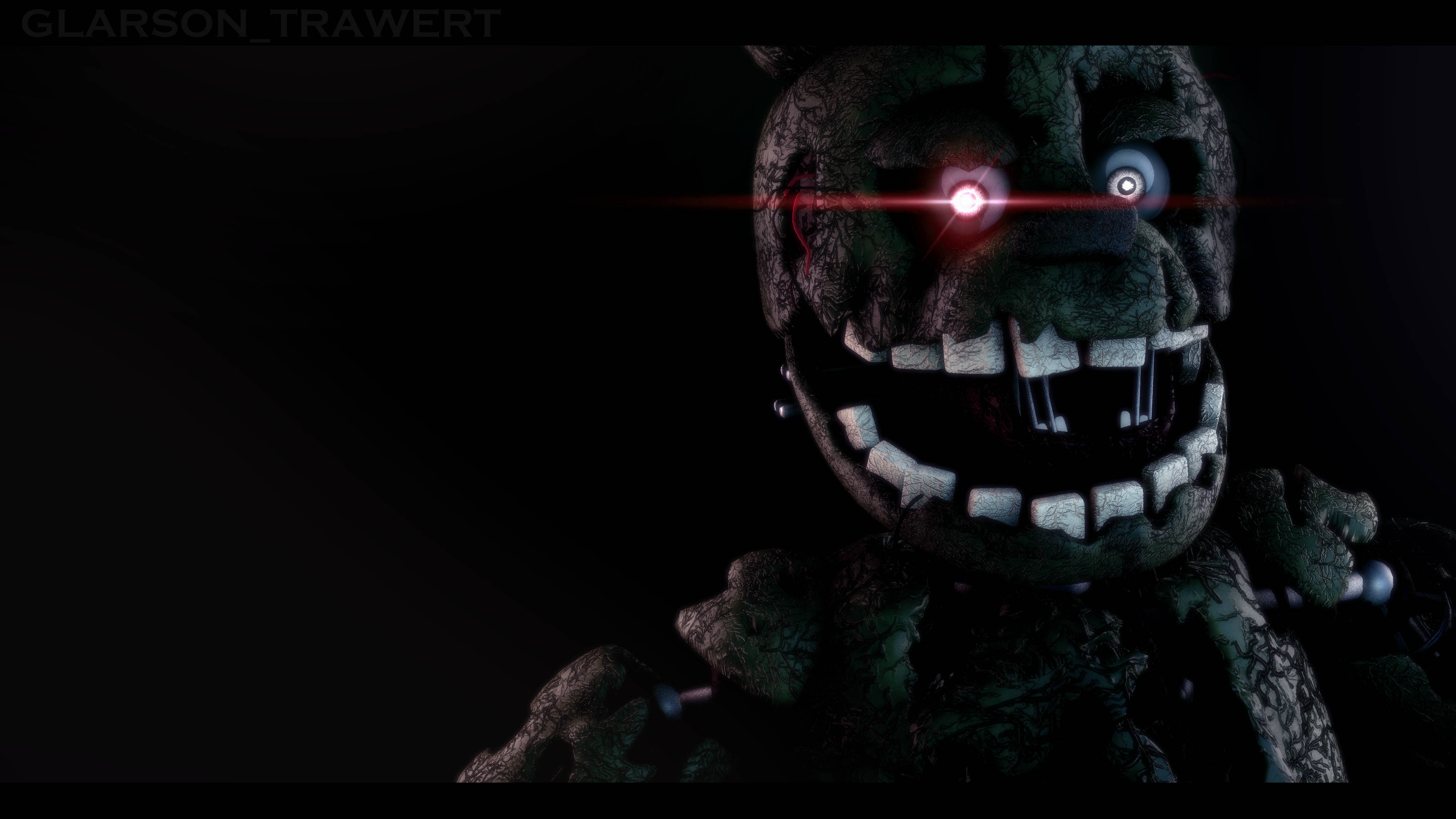 Download Fnaf Creepy Phantom Freddy Wallpaper