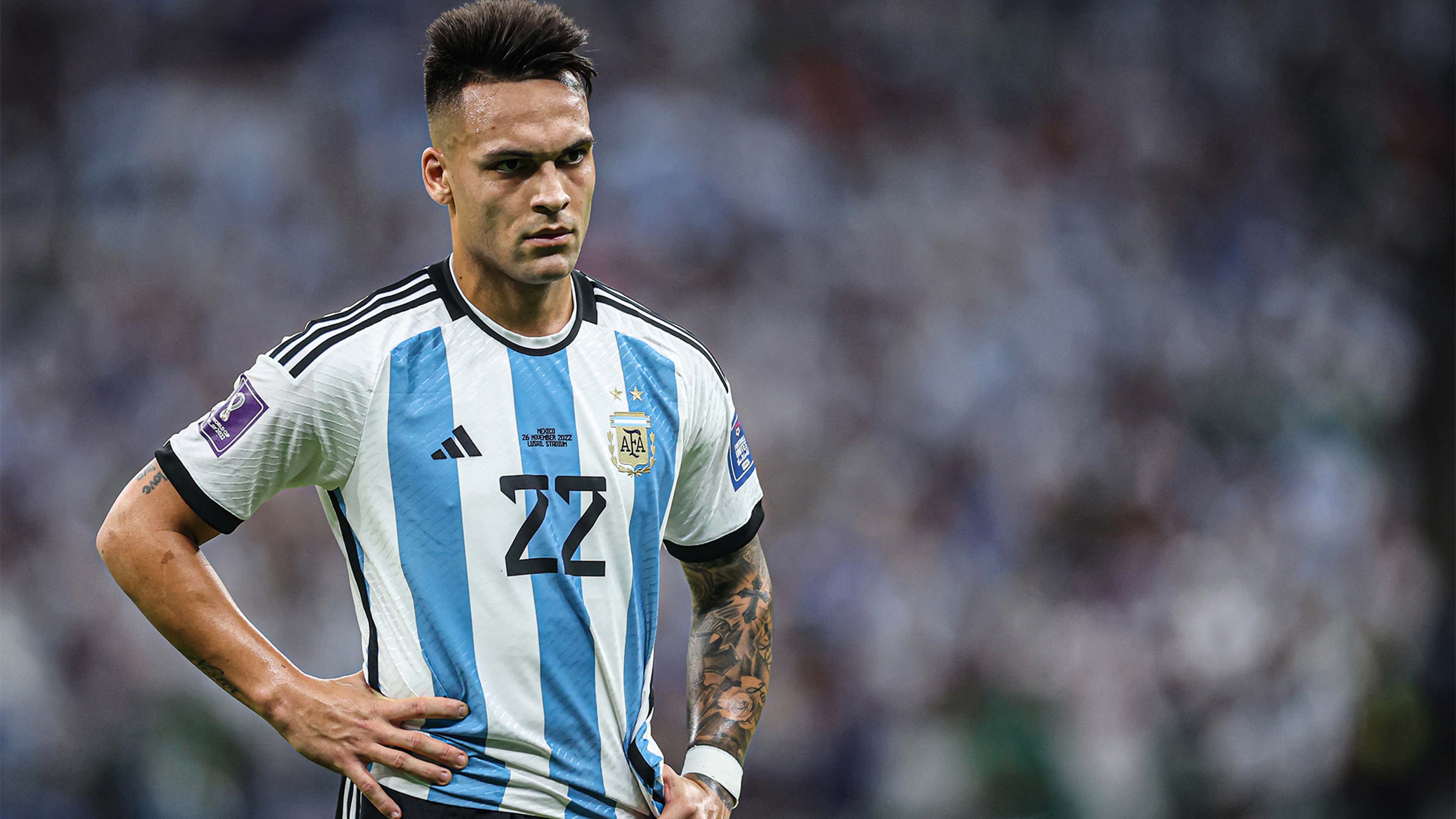 Lautaro Martinez explains poor World Cup form as he played through pain barrier for Argentina